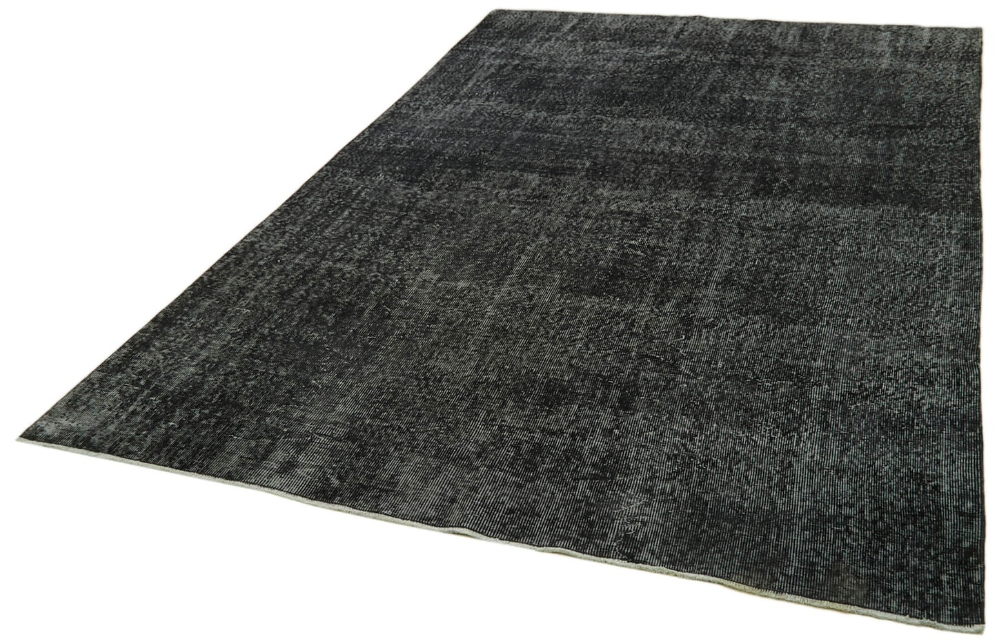 6x11 Black Overdyed Rug - 41168