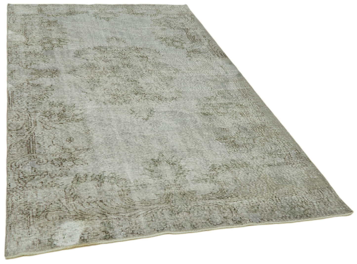 5x9 Grey Overdyed Rug - 41169