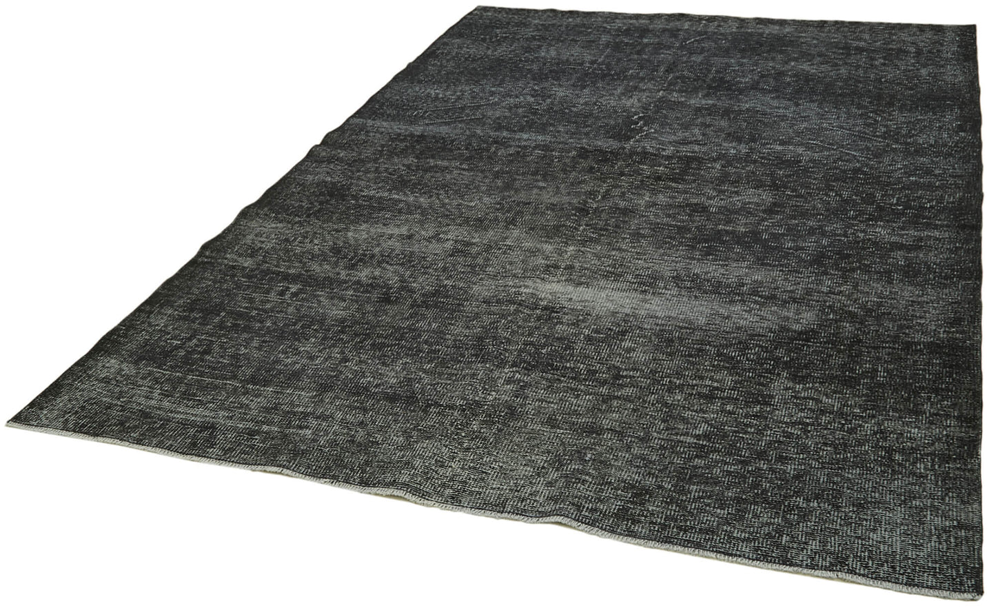 6x10 Black Overdyed Rug - 41177