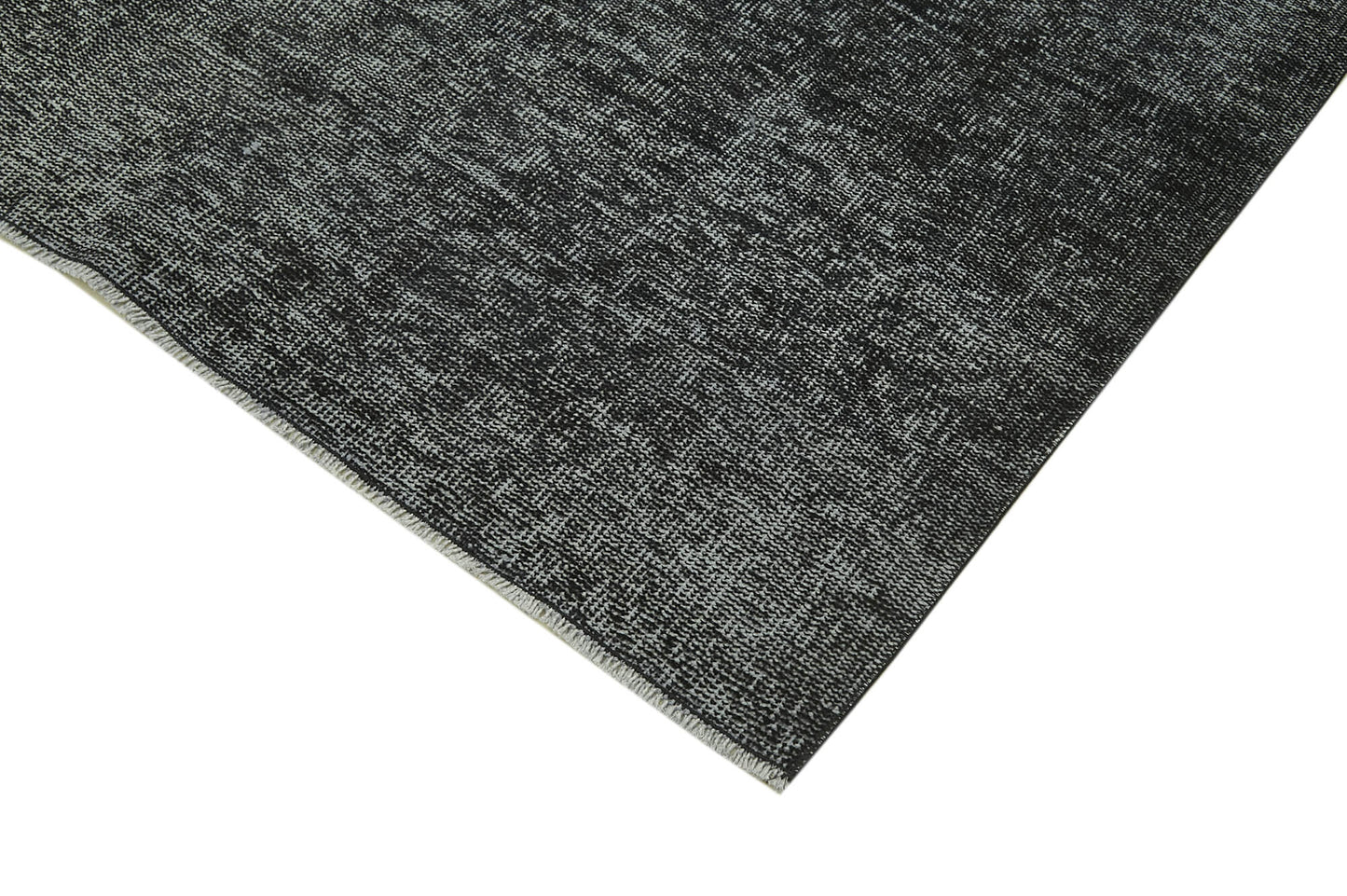 6x10 Black Overdyed Rug - 41177