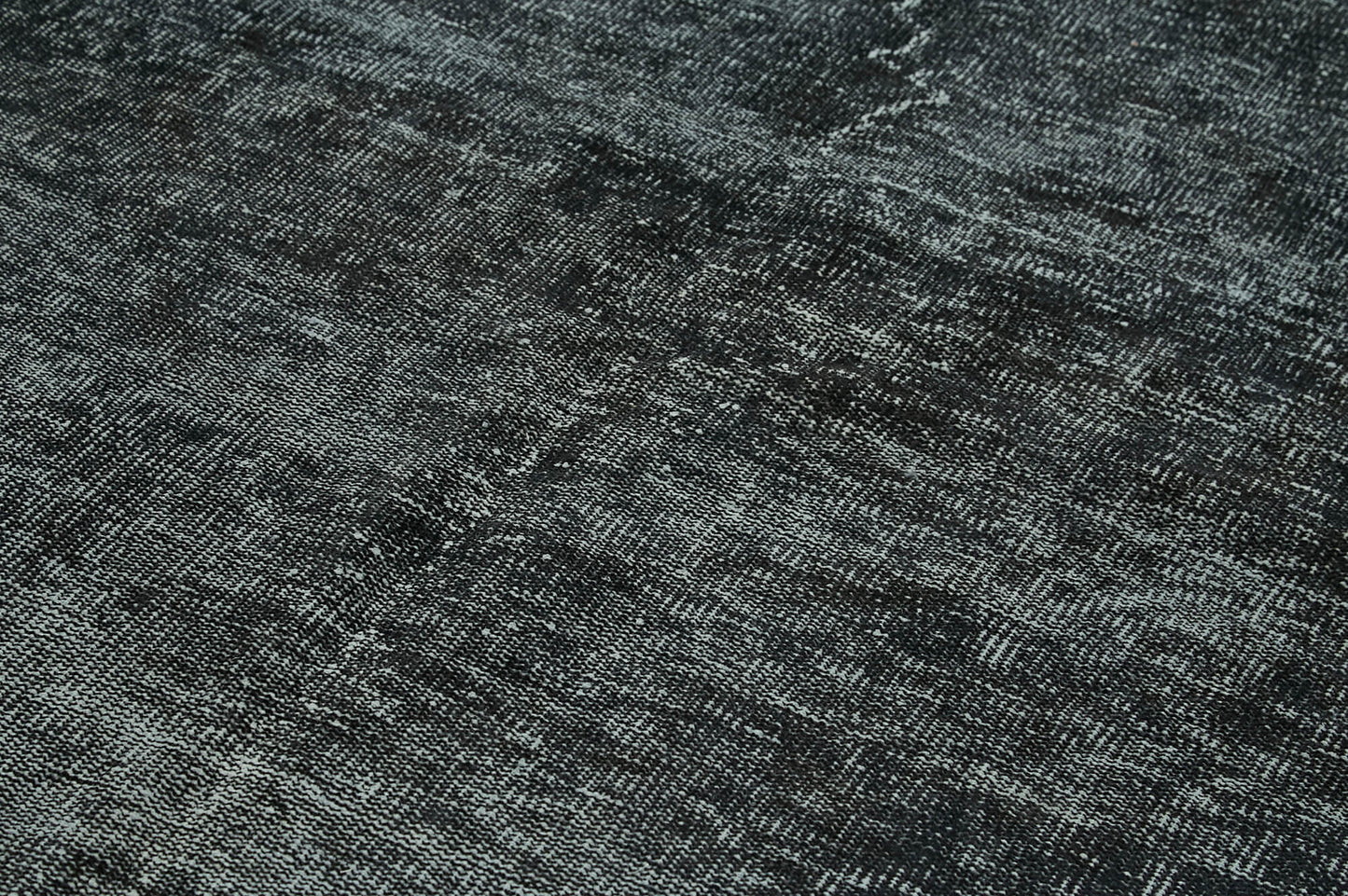 6x10 Black Overdyed Rug - 41177