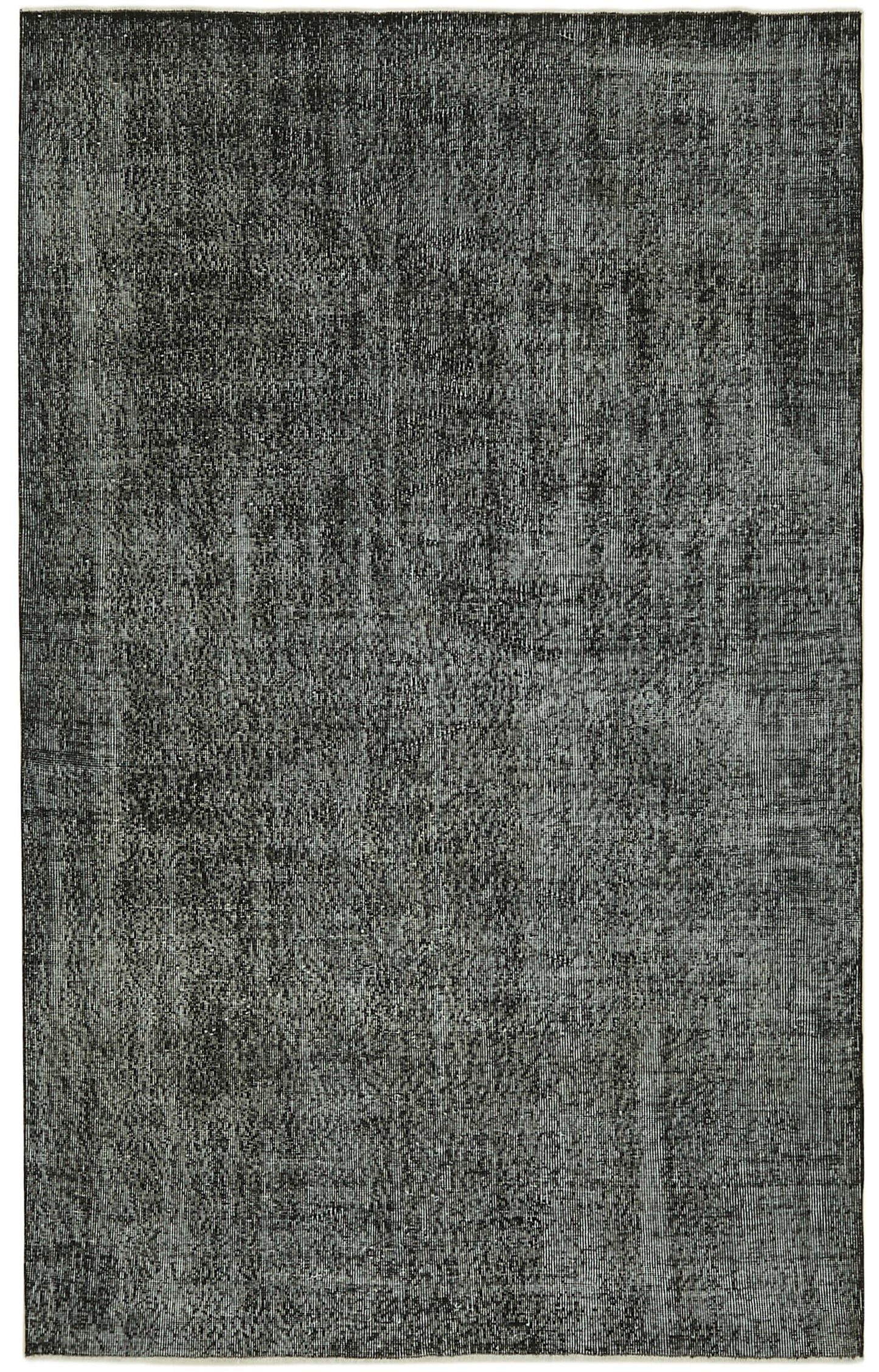 6x9 Black Overdyed Rug - 41180