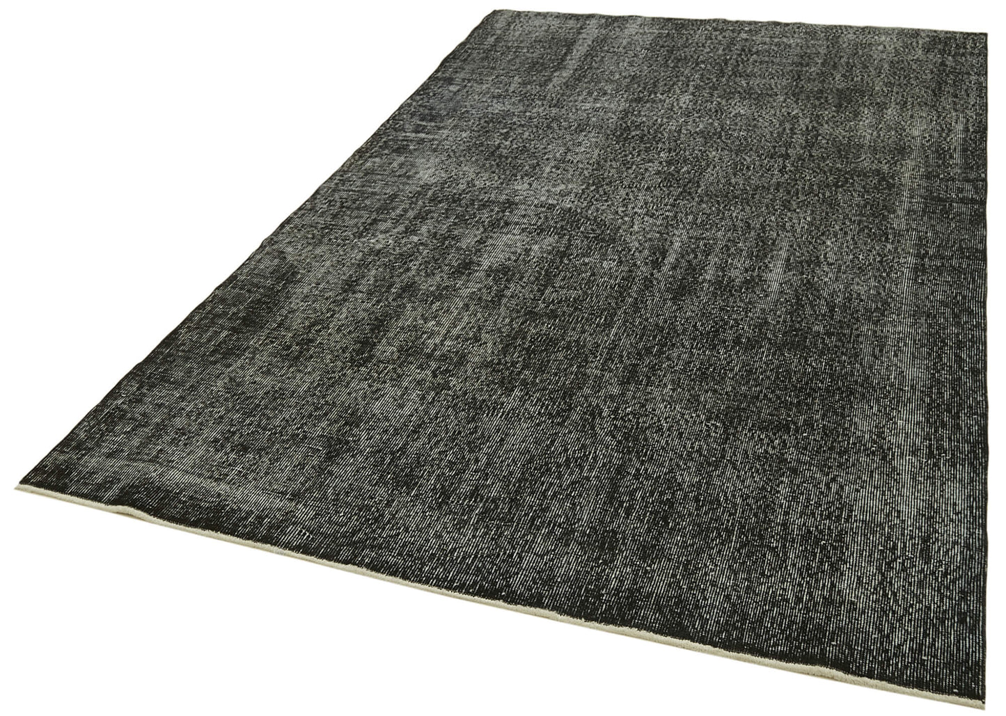 6x9 Black Overdyed Rug - 41180