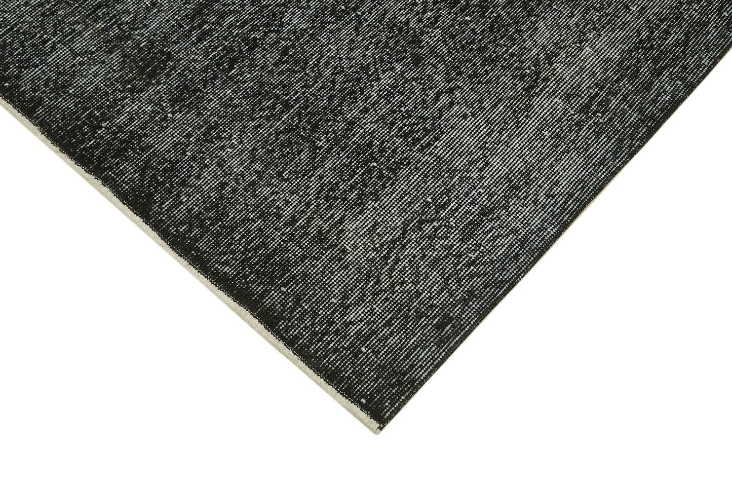 6x9 Black Overdyed Rug - 41180