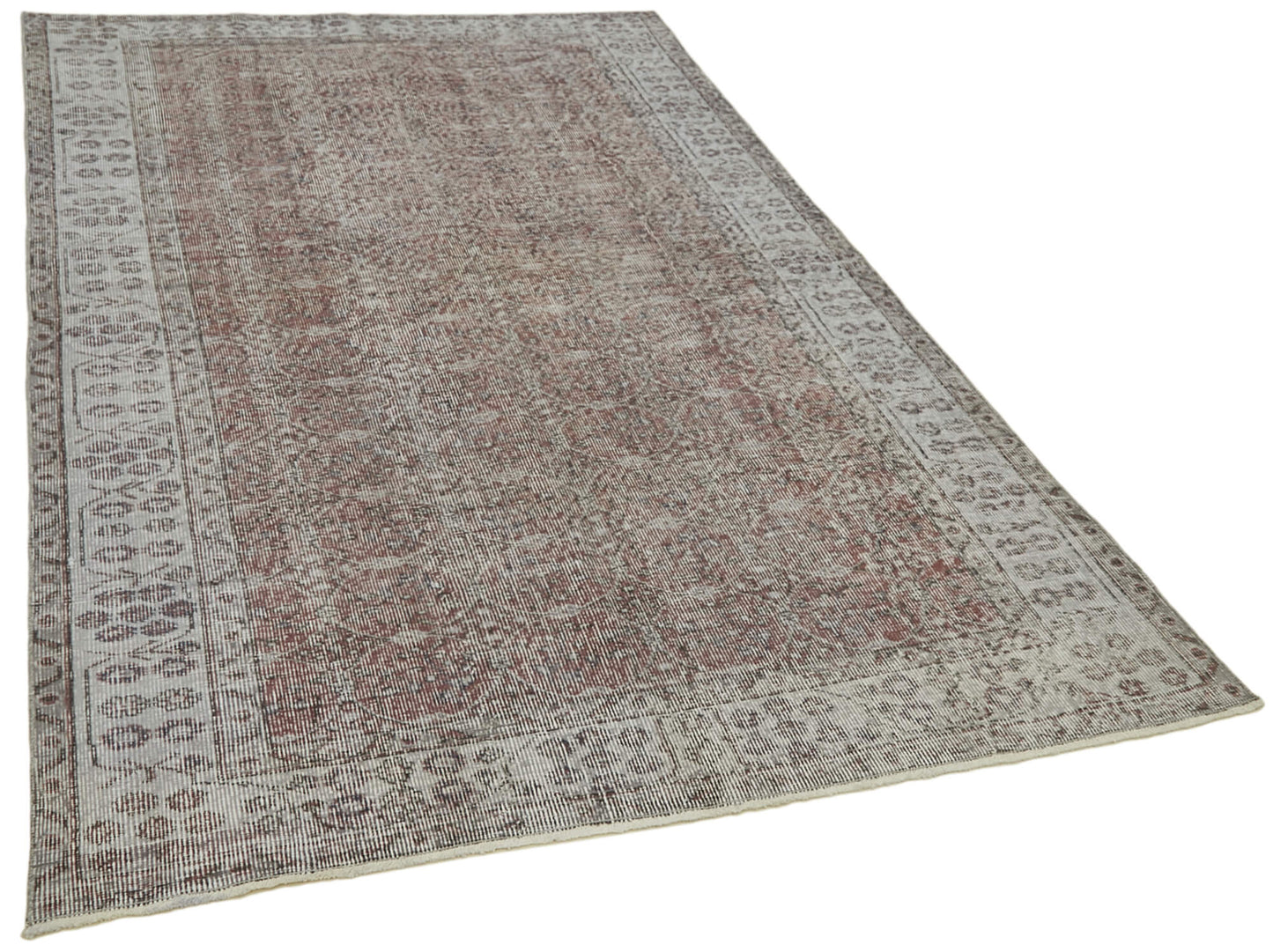 5x8 Grey Overdyed Rug - 41183