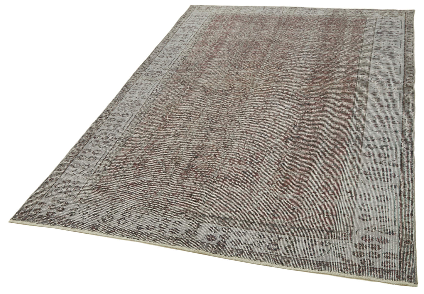 5x8 Grey Overdyed Rug - 41183