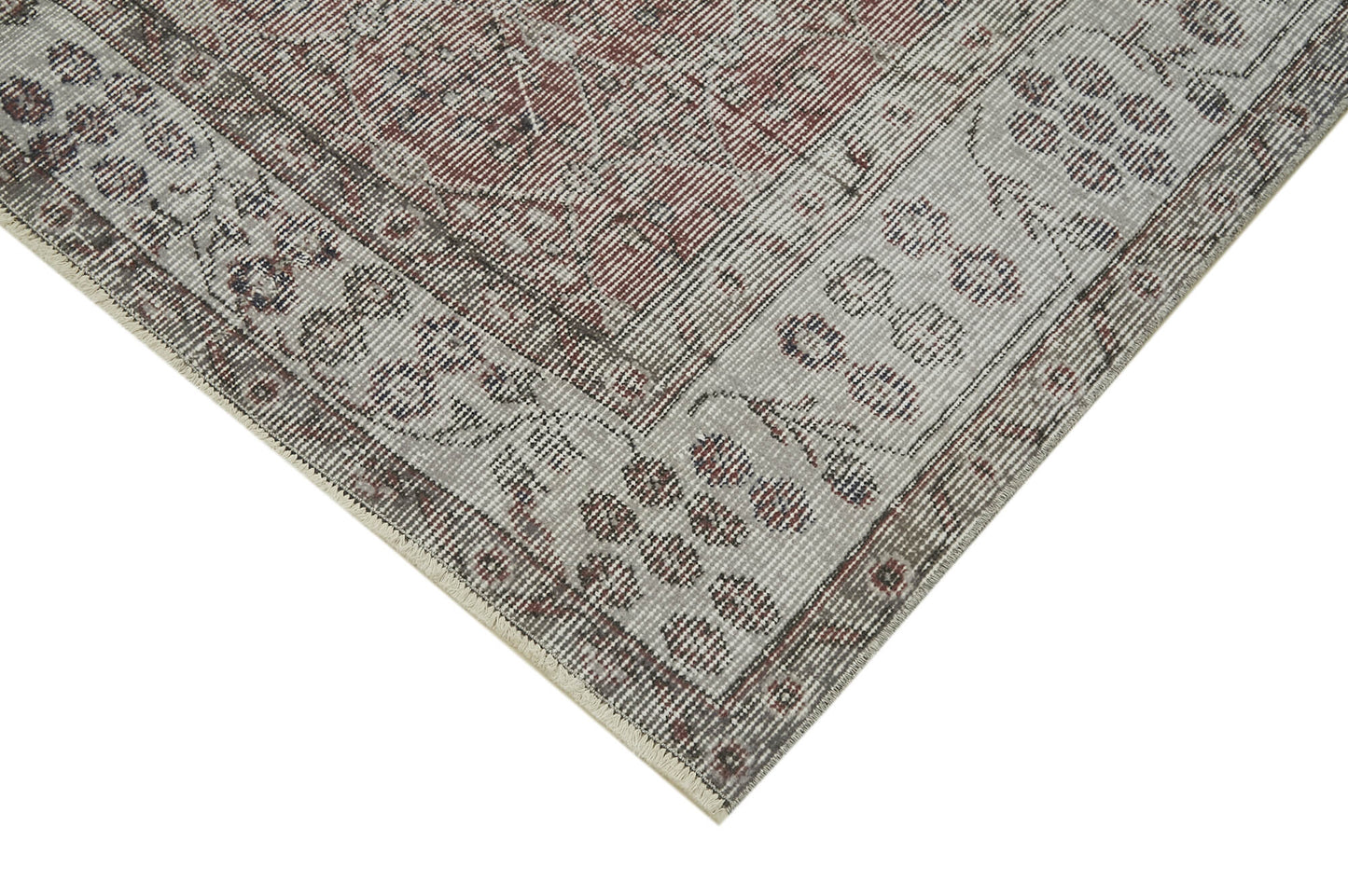 5x8 Grey Overdyed Rug - 41183