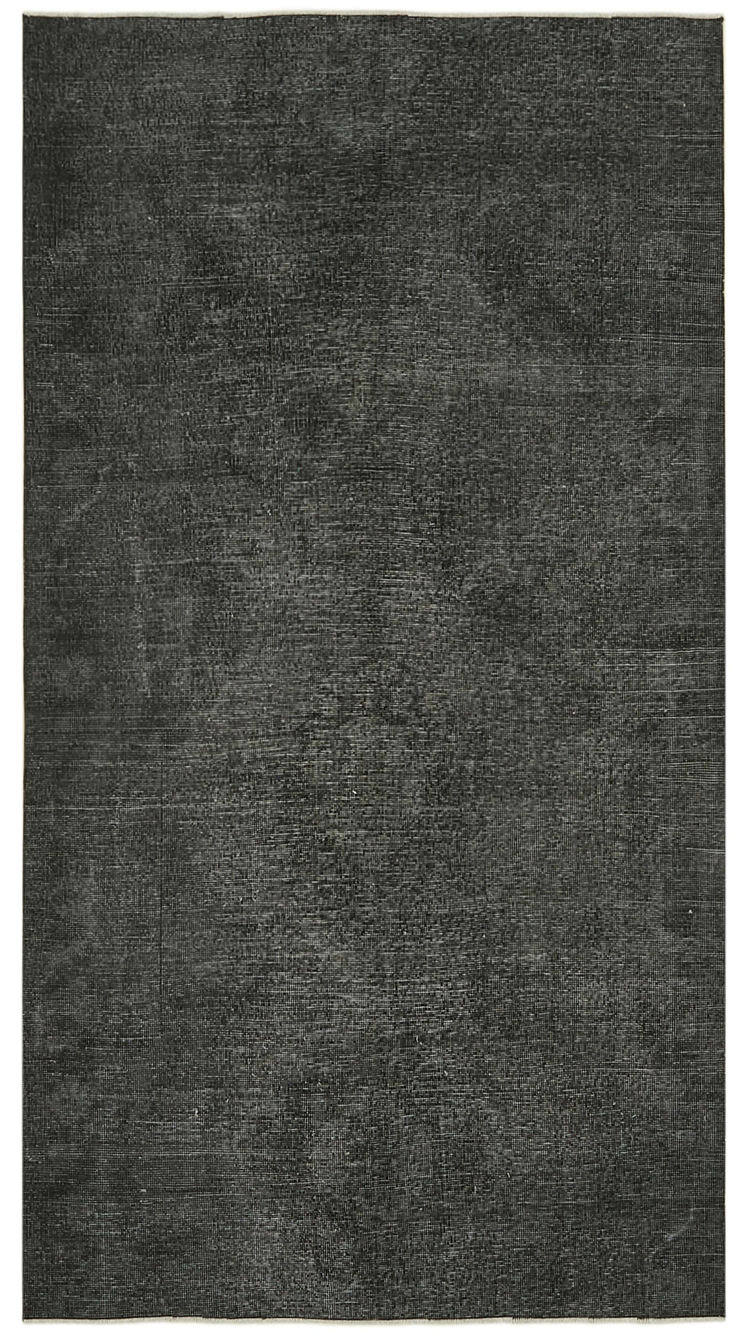 5x9 Black Overdyed Rug - 41184