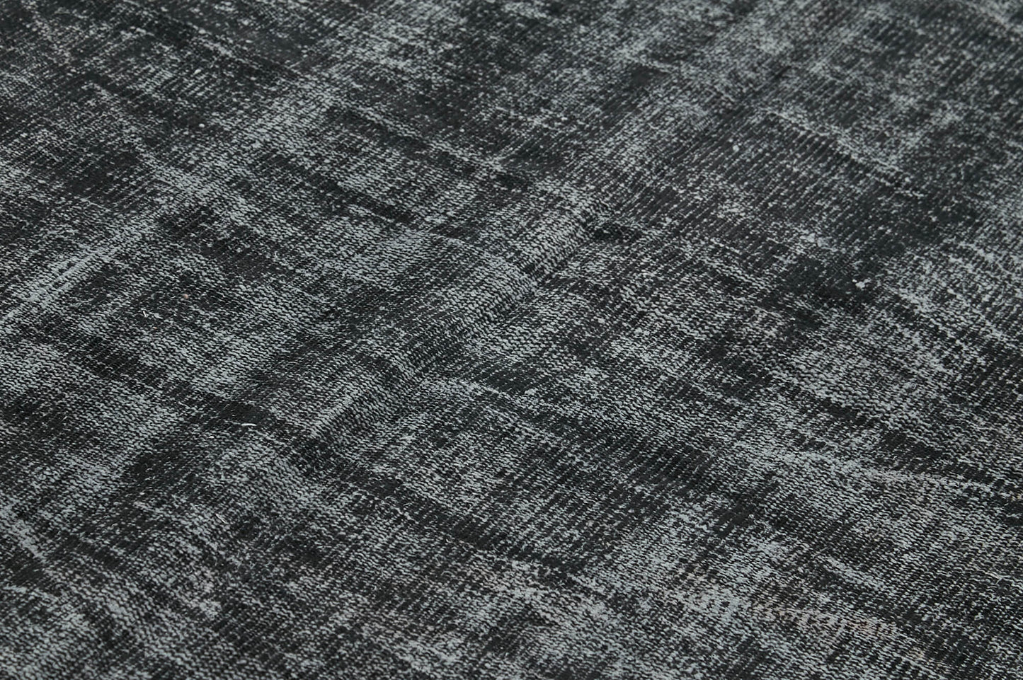 5x9 Black Overdyed Rug - 41186