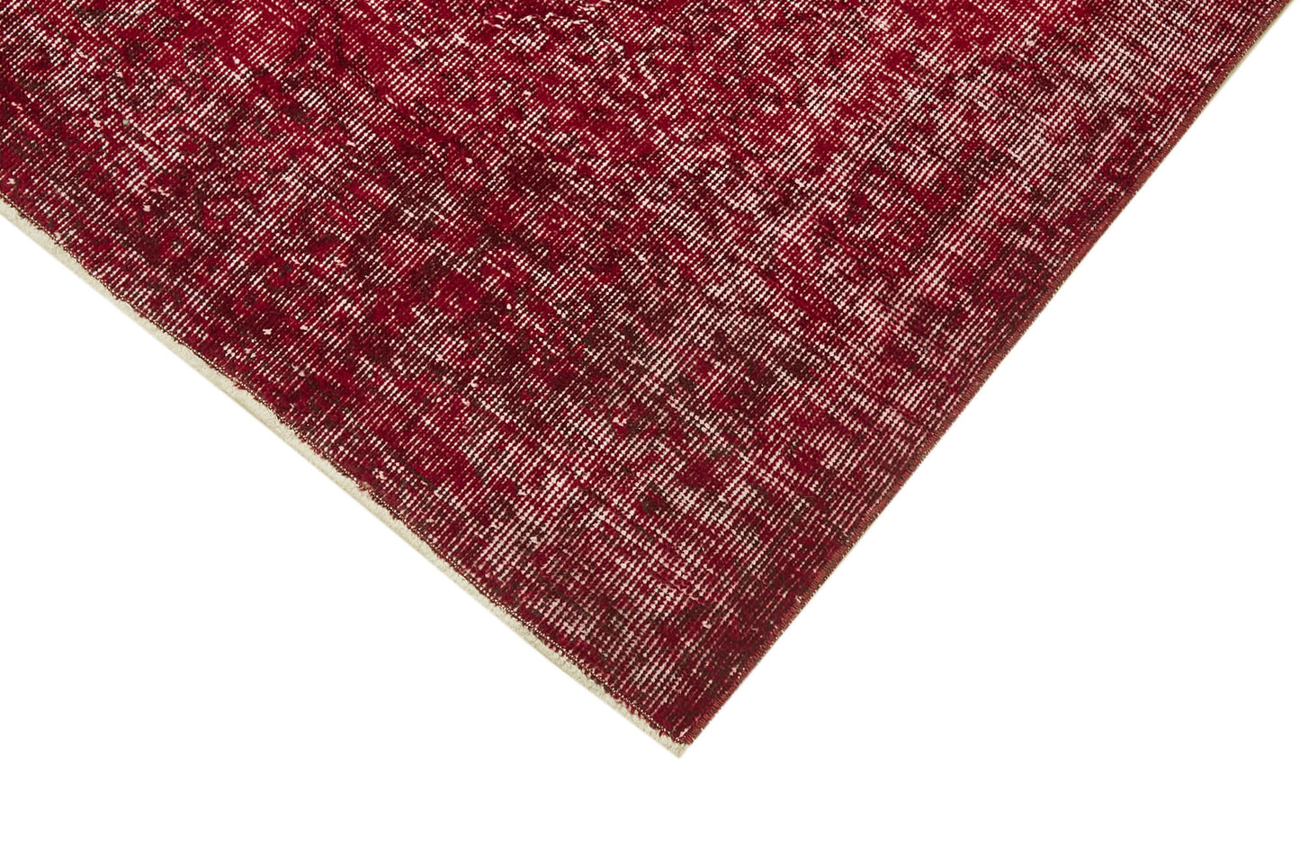 5x9 Red Overdyed Rug - 41187