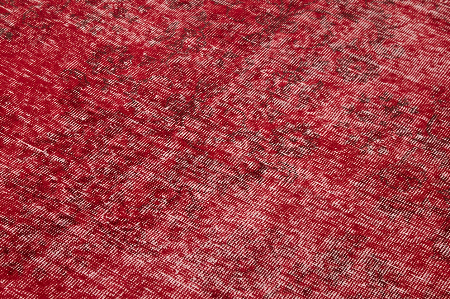 5x9 Red Overdyed Rug - 41187