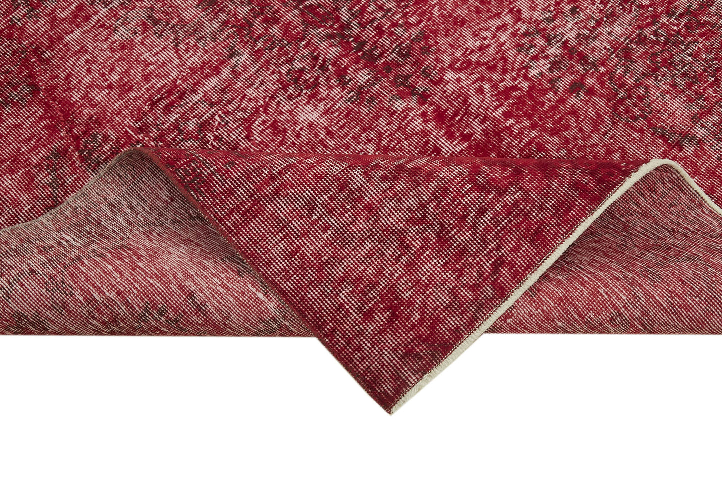 5x9 Red Overdyed Rug - 41187