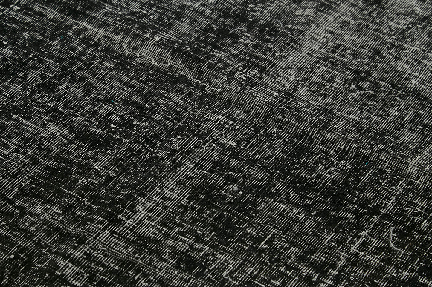 6x9 Black Overdyed Rug - 41188