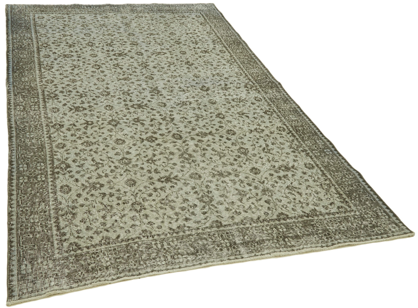 5x9 Blue Overdyed Rug - 41189