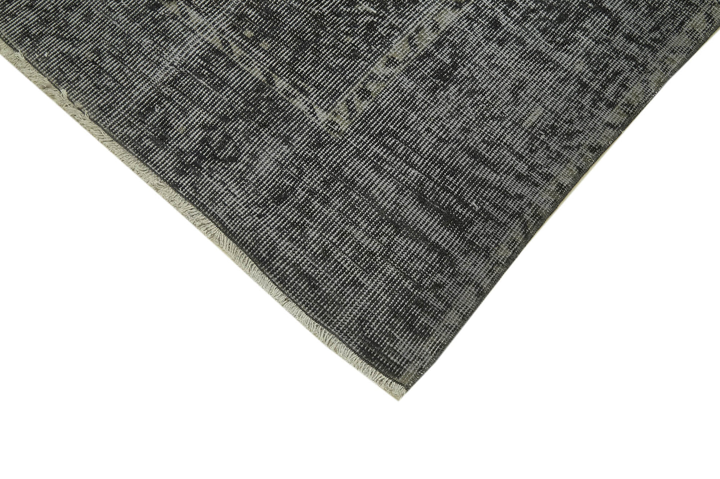 6x10 Black Overdyed Rug - 41192