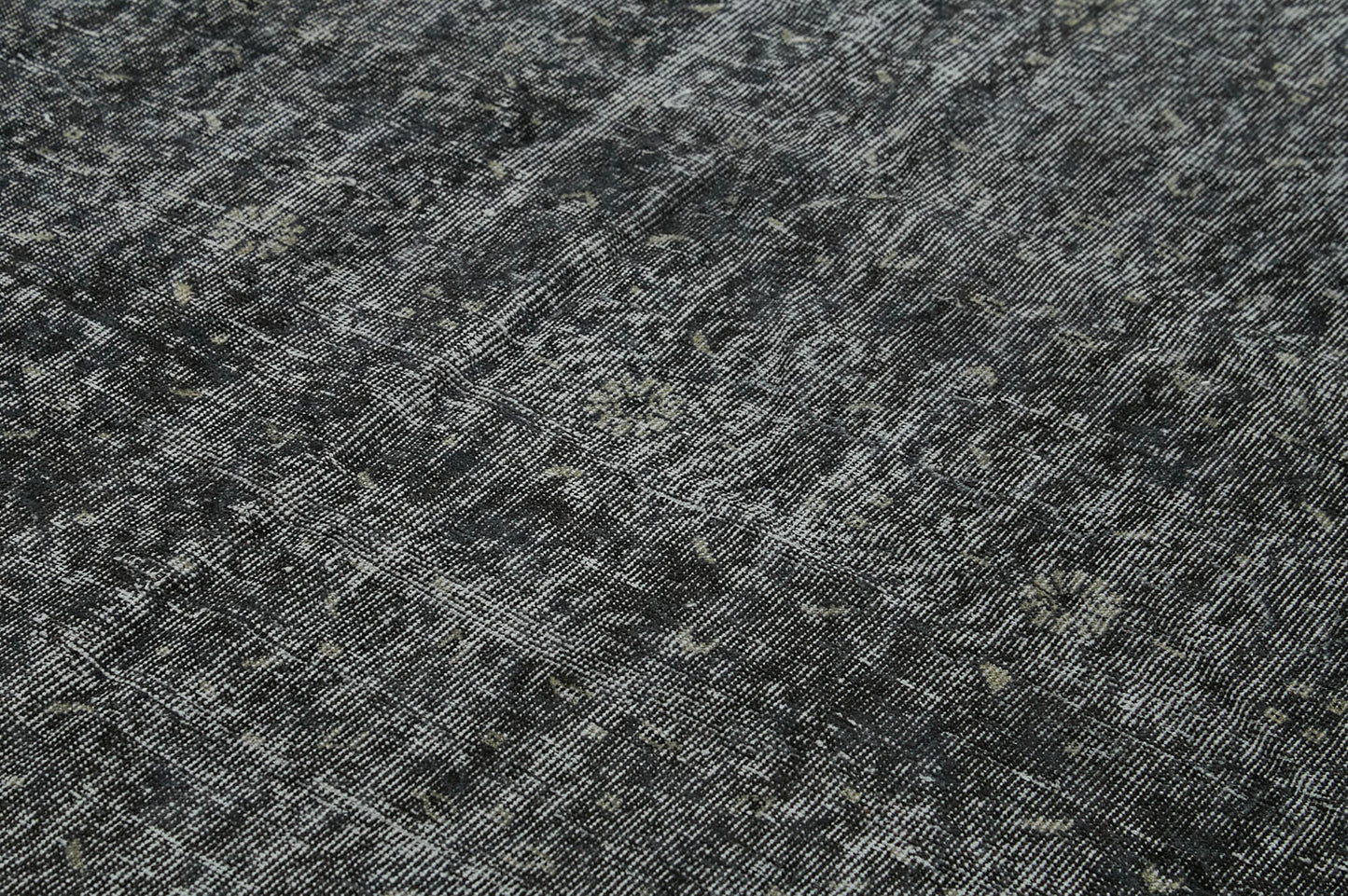 6x10 Black Overdyed Rug - 41192