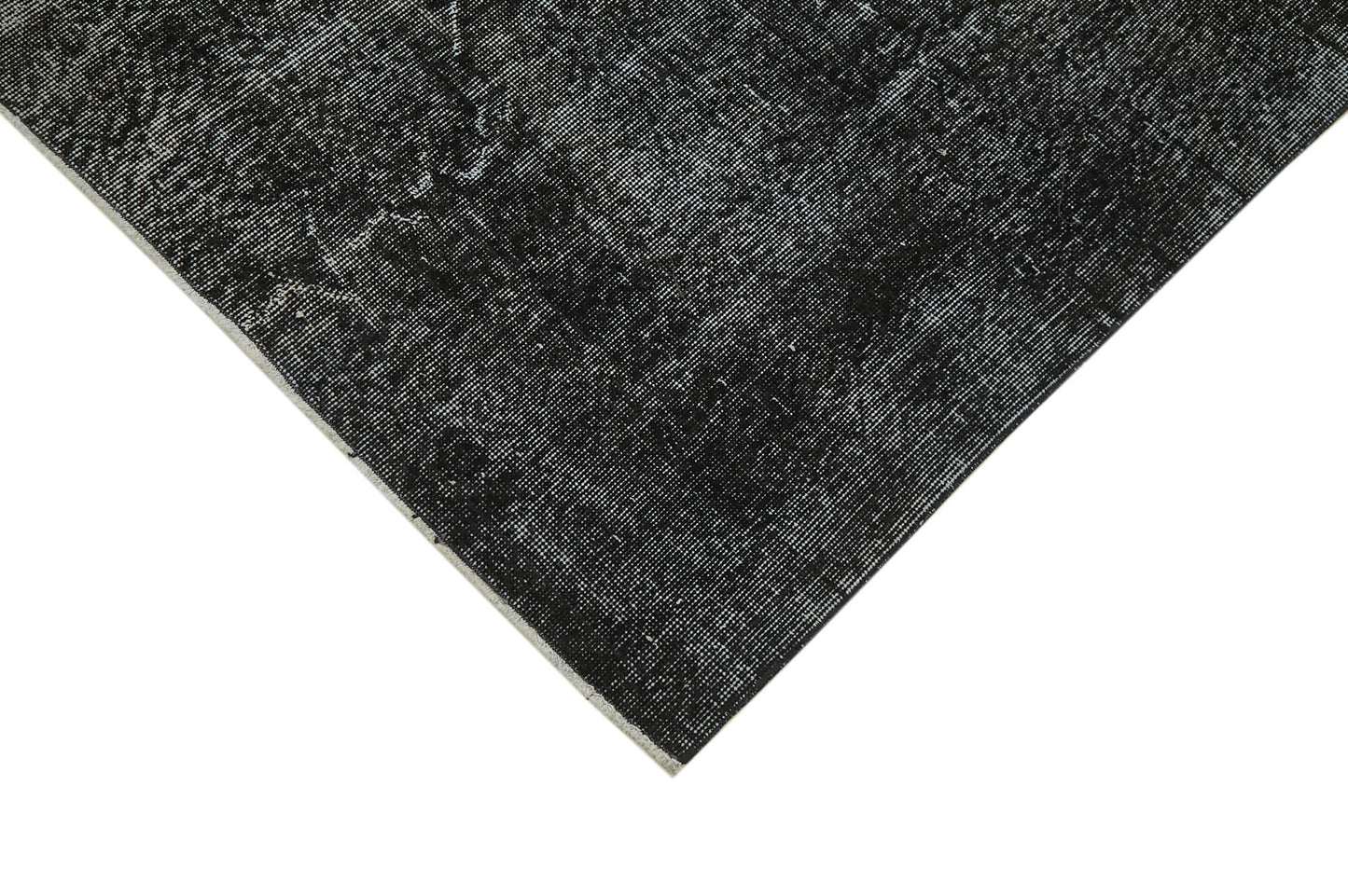 7x10 Black Overdyed Rug - 41194