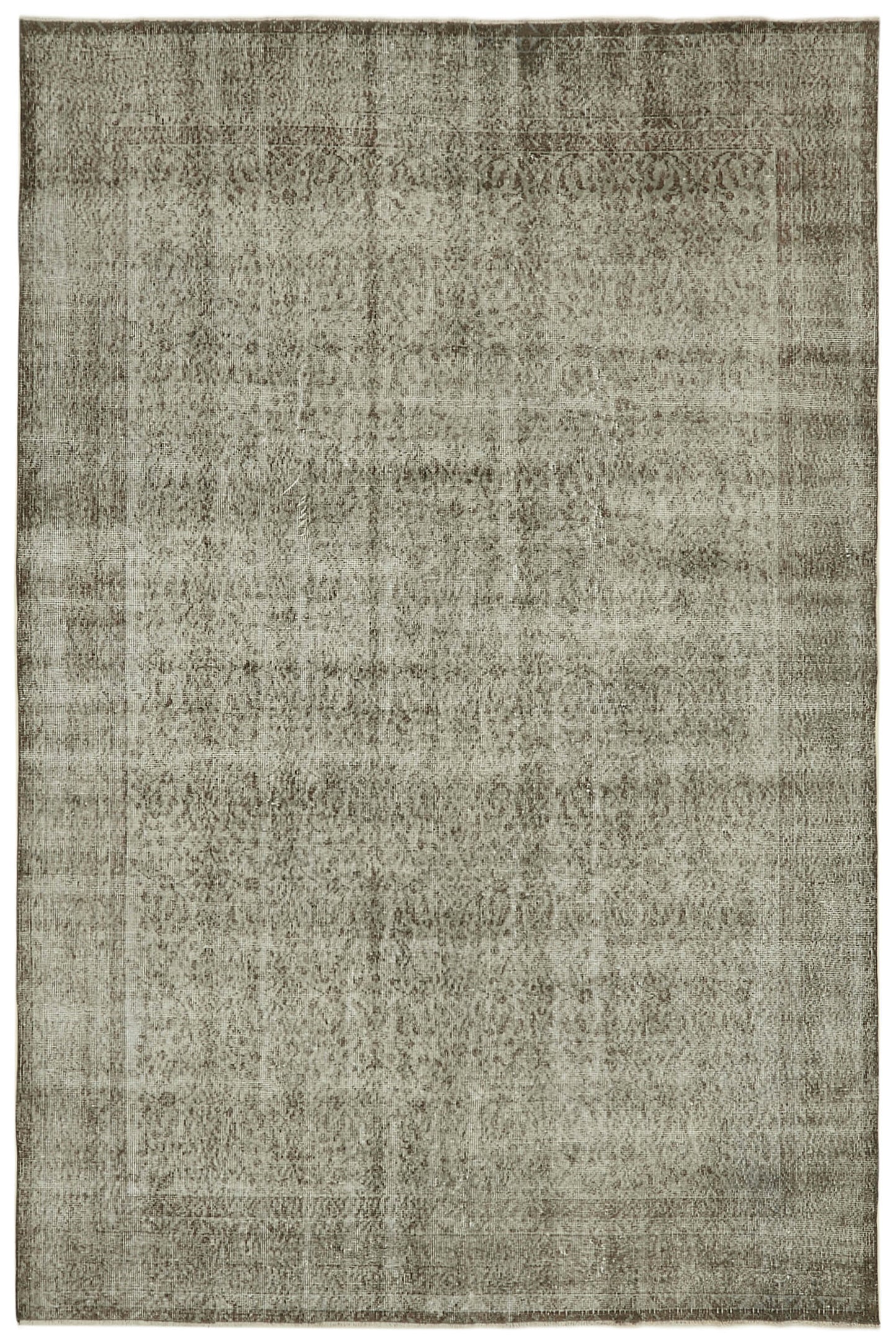 7x10 Grey Overdyed Rug - 41201