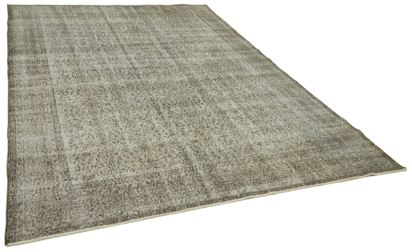 7x10 Grey Overdyed Rug - 41201