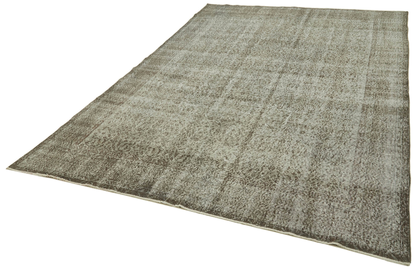 7x10 Grey Overdyed Rug - 41201