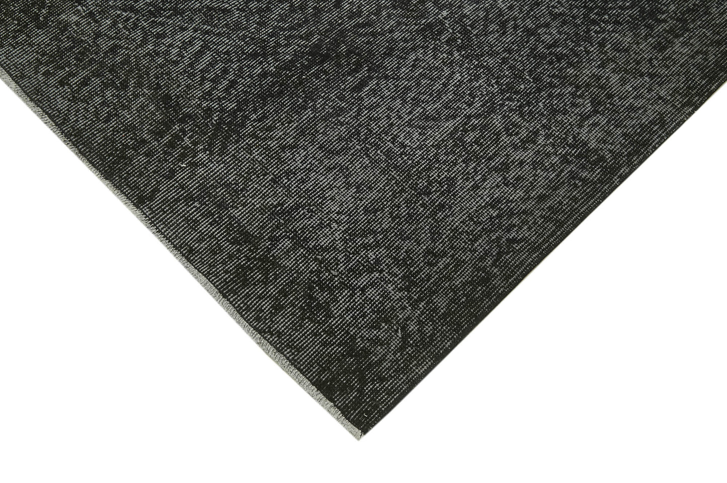 7x10 Black Overdyed Rug - 41202