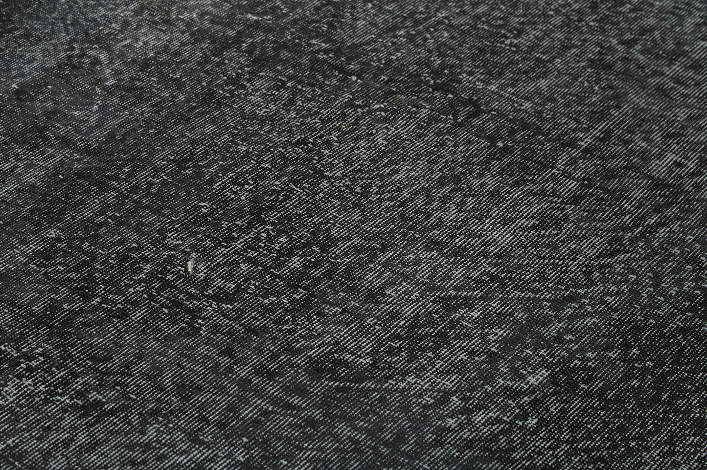 7x10 Black Overdyed Rug - 41202