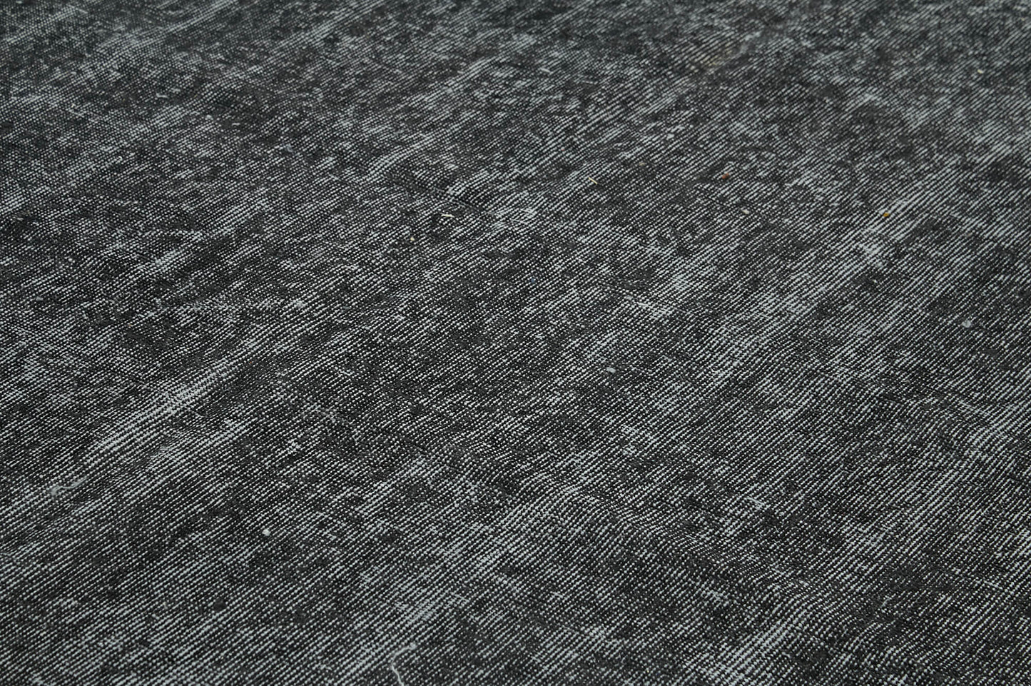 7x10 Black Overdyed Rug - 41209