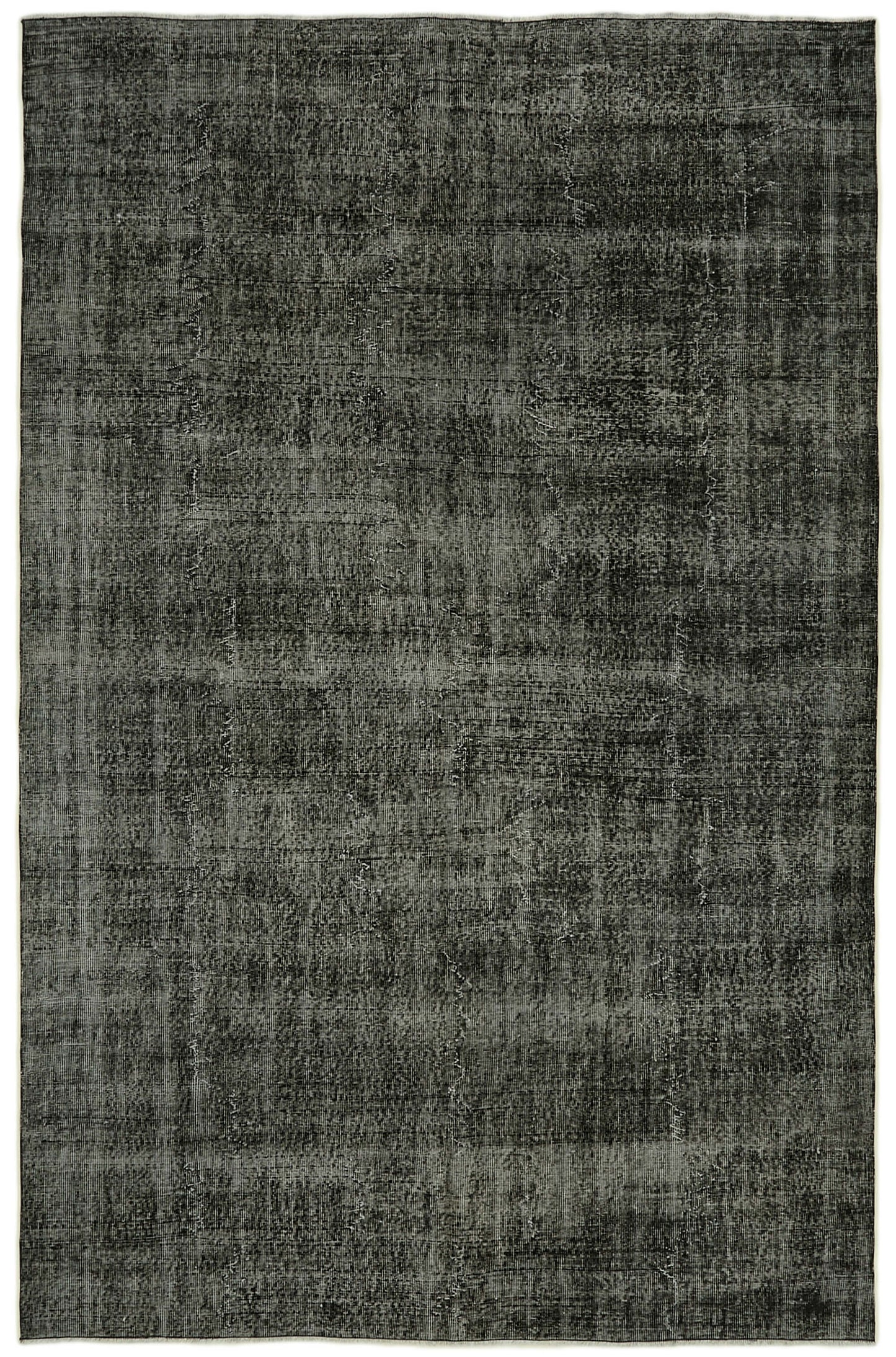 7x11 Black Overdyed Rug - 41210