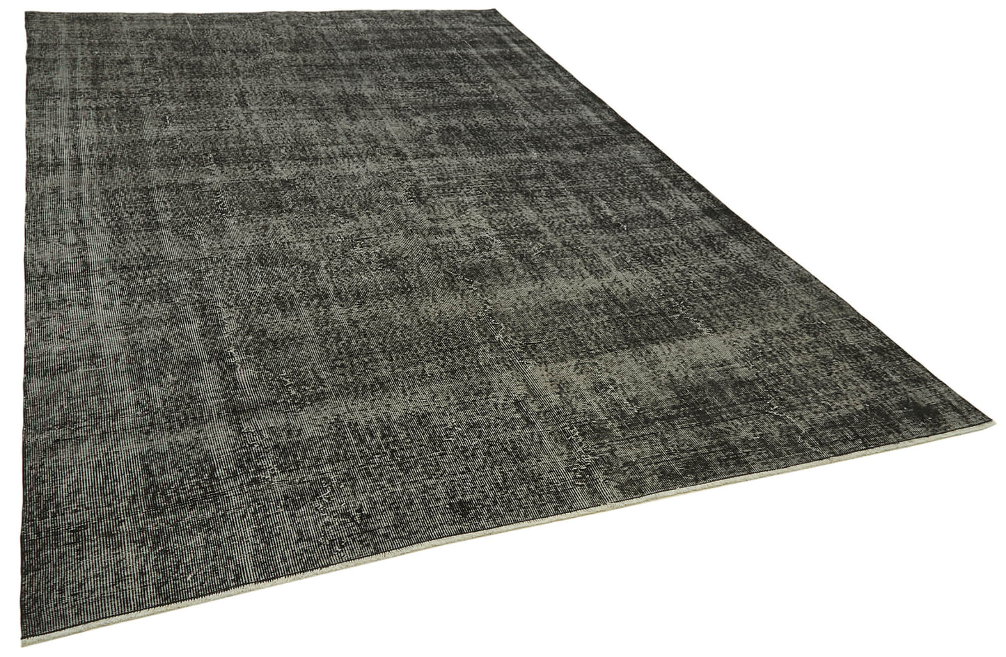 7x11 Black Overdyed Rug - 41210