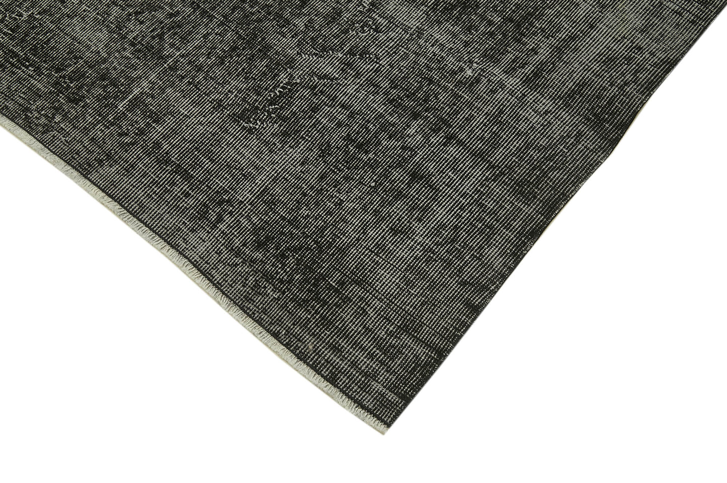 7x11 Black Overdyed Rug - 41210