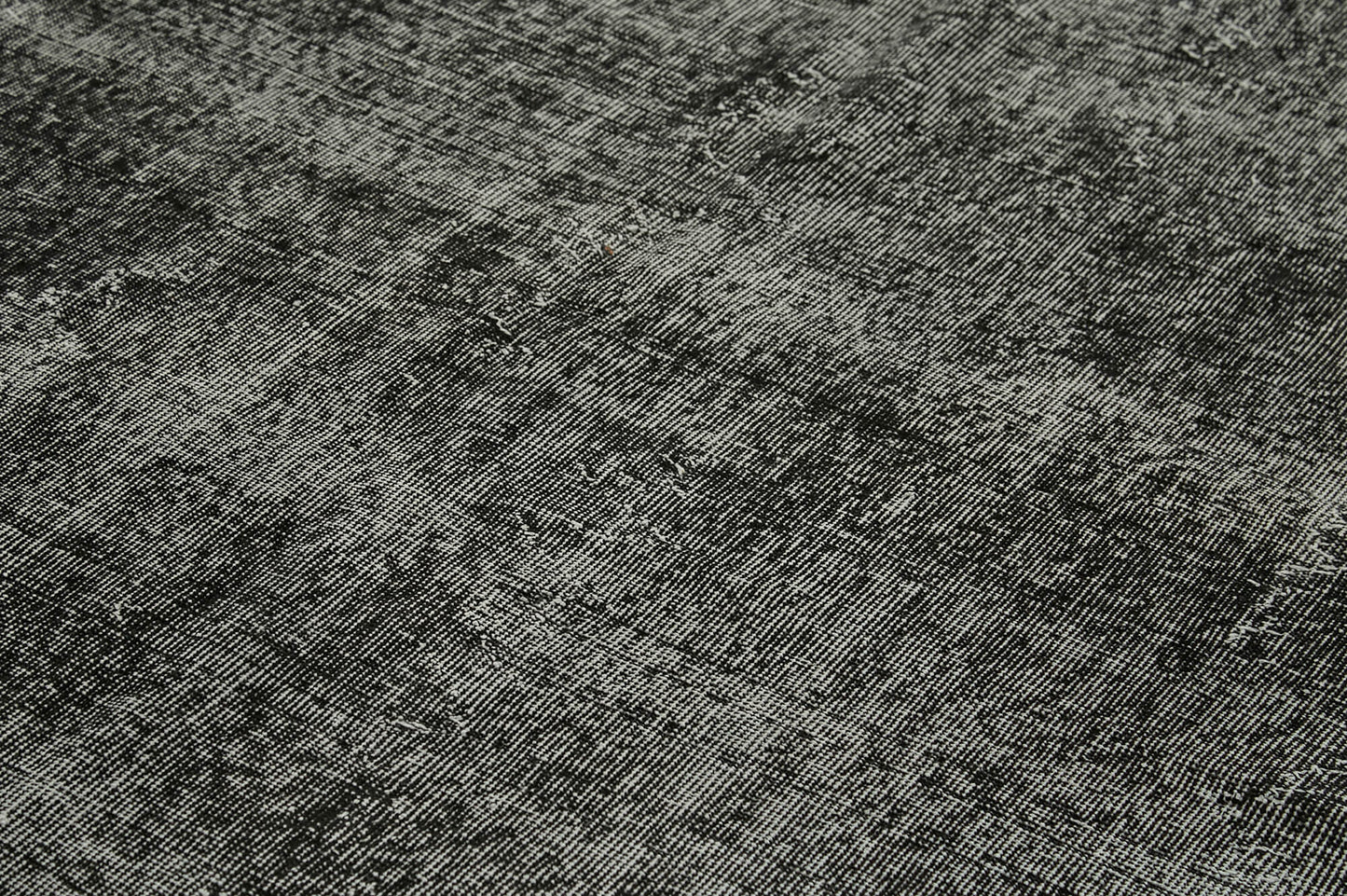 7x11 Black Overdyed Rug - 41210