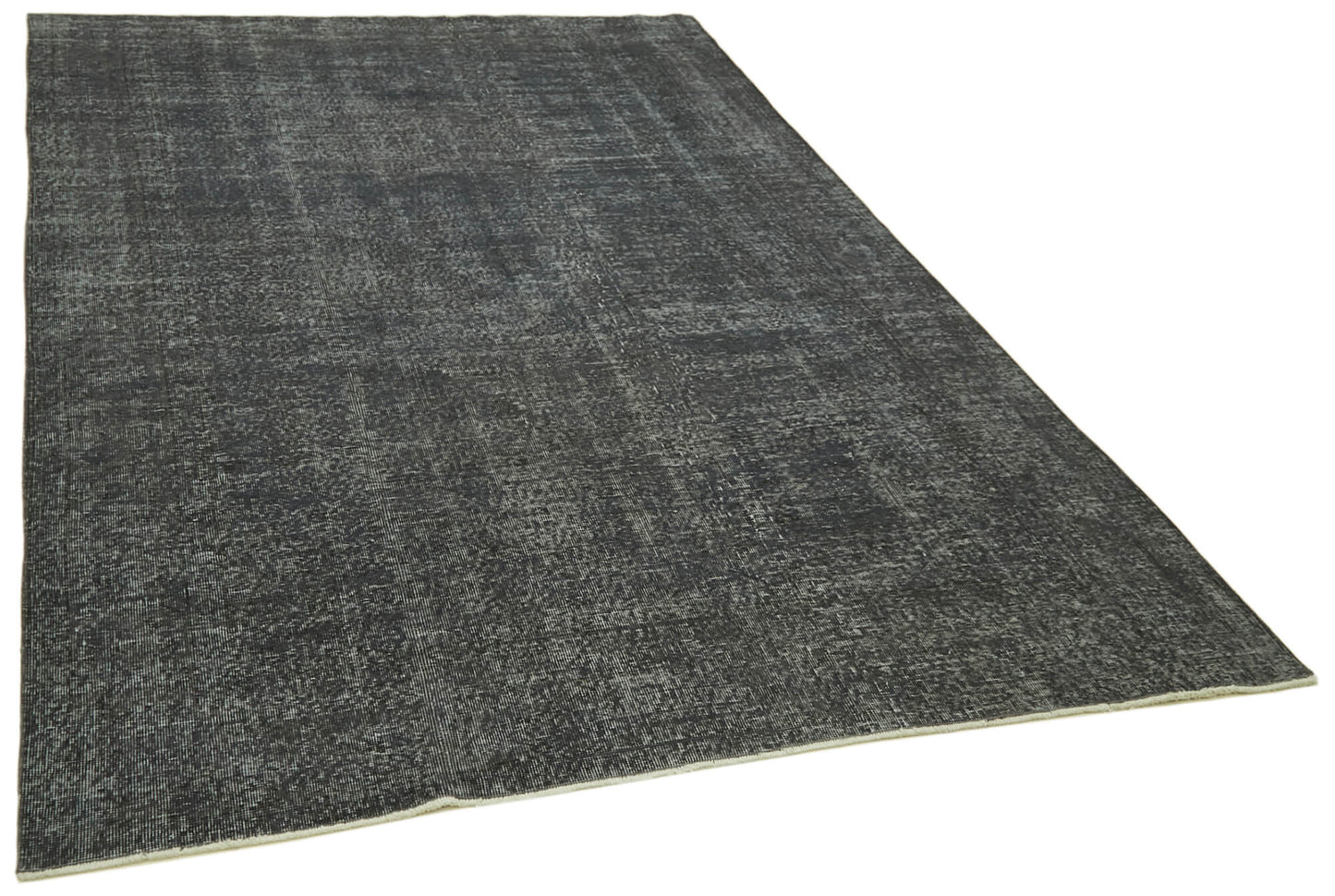 6x9 Black Overdyed Rug - 41231