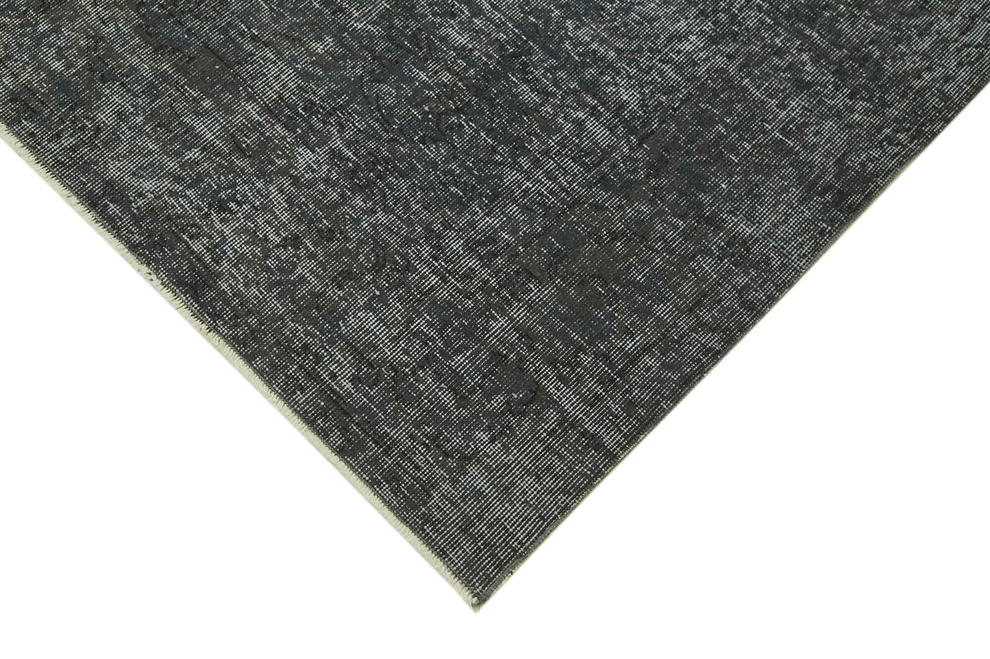 6x9 Black Overdyed Rug - 41231