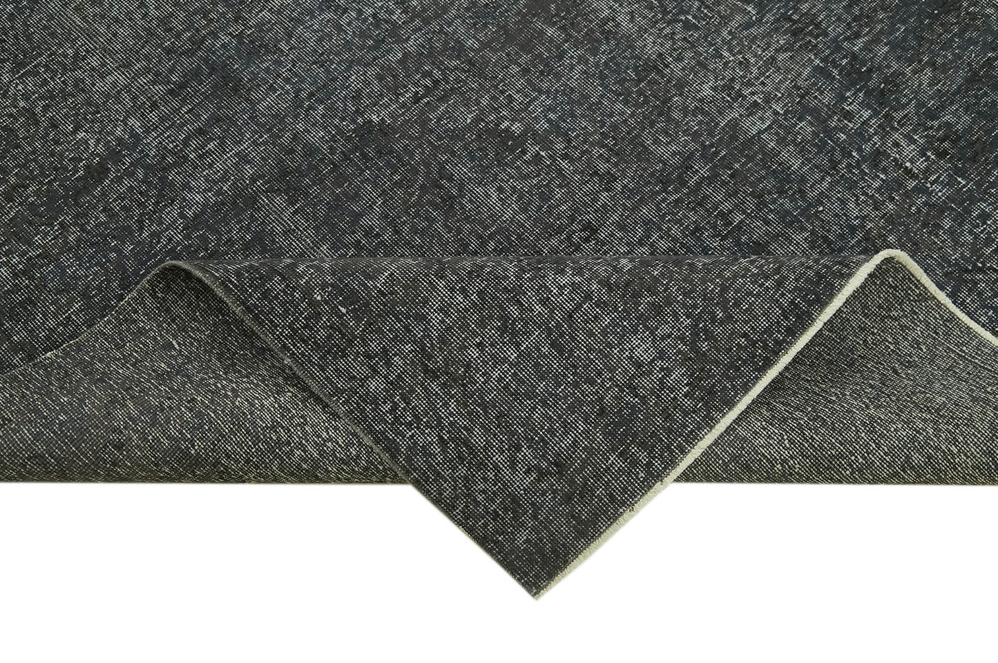 6x9 Black Overdyed Rug - 41231