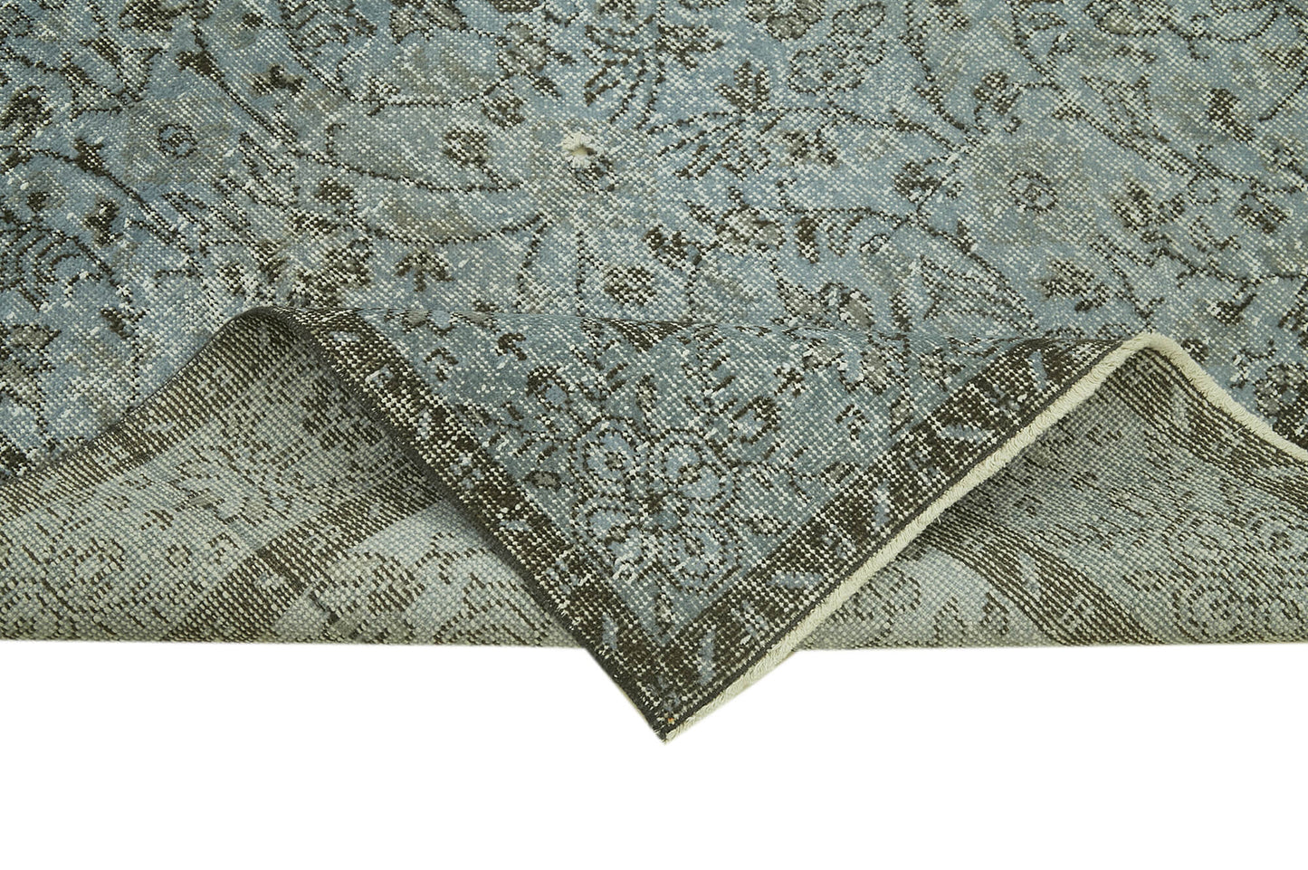 6x10 Blue Overdyed Rug - 41233