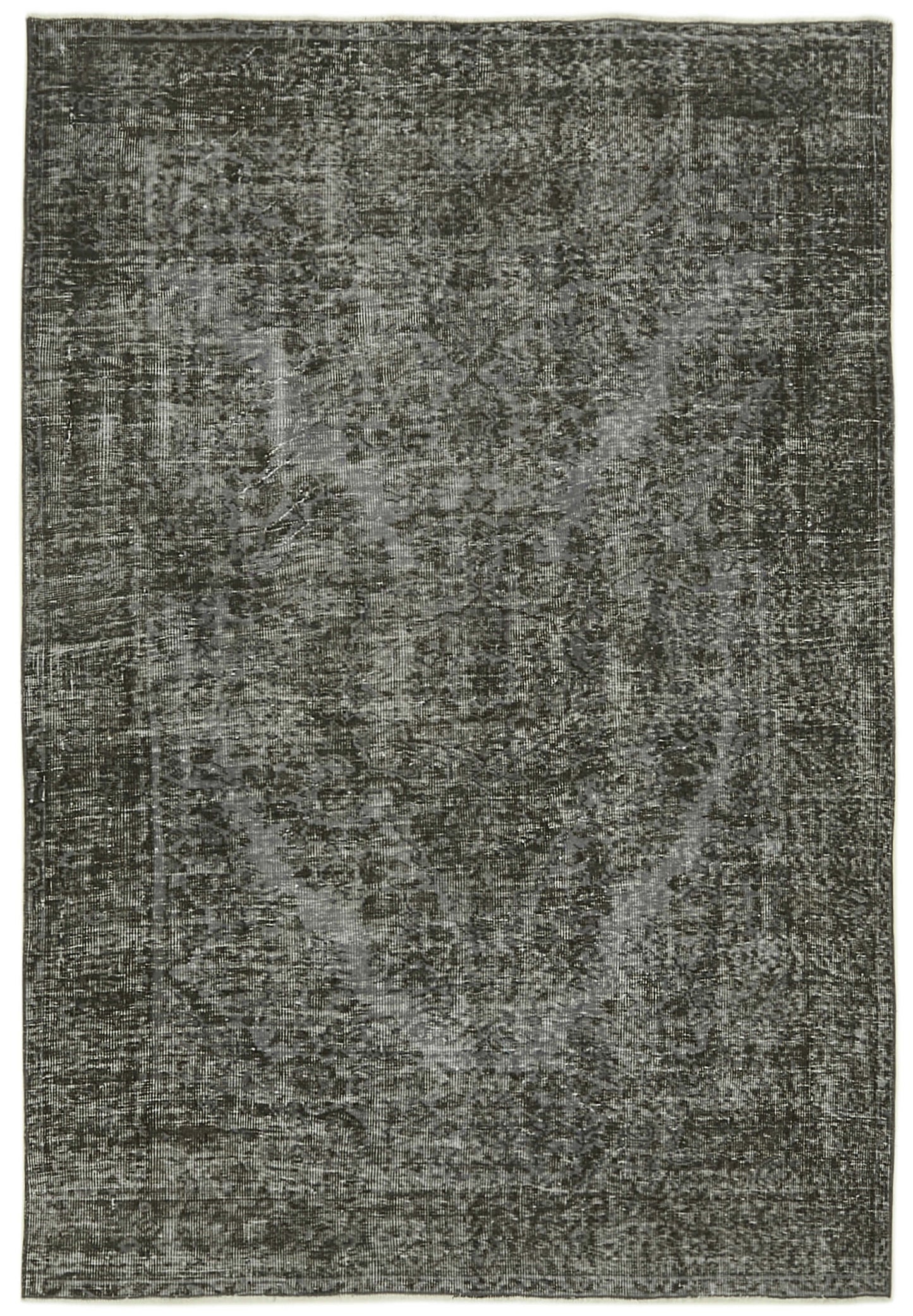 5x8 Grey Overdyed Rug - 41235