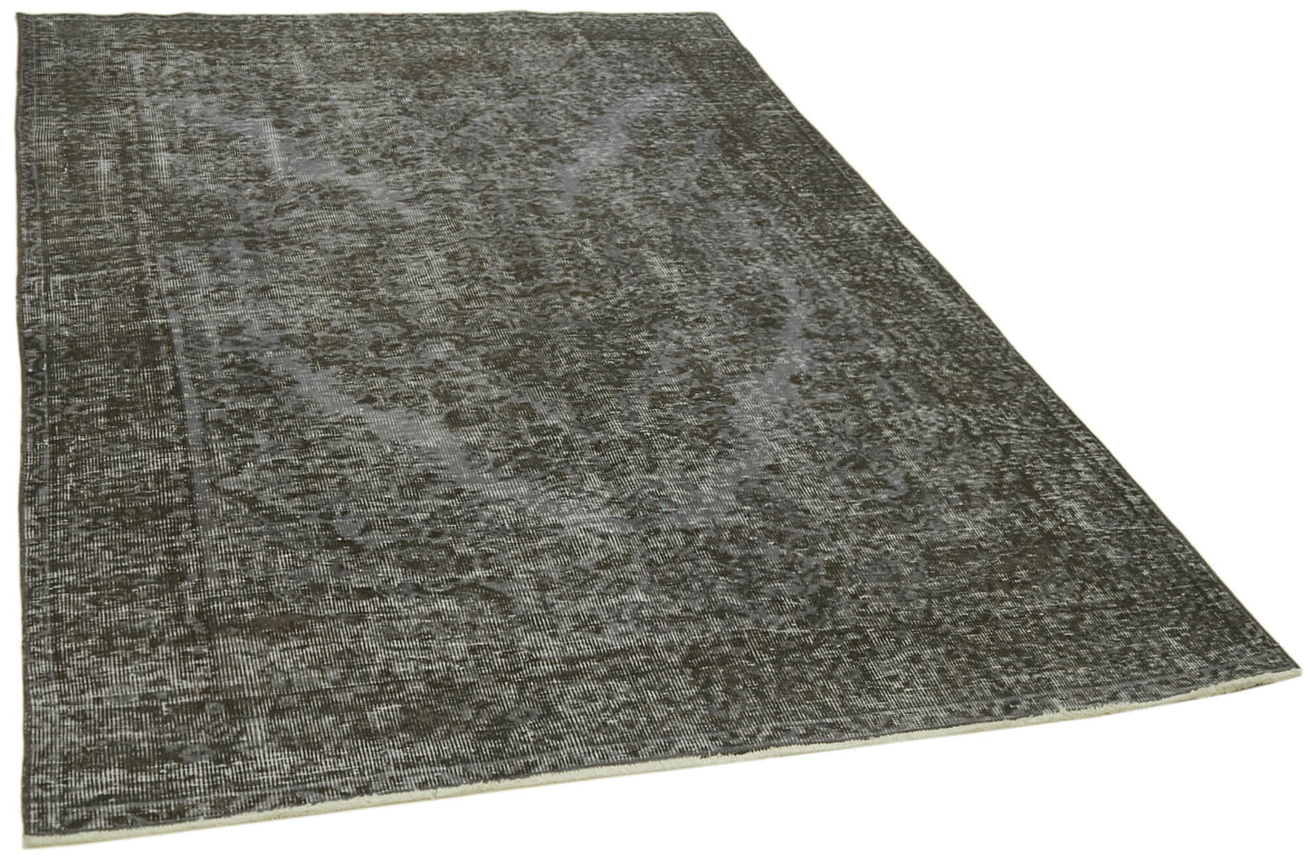 5x8 Grey Overdyed Rug - 41235