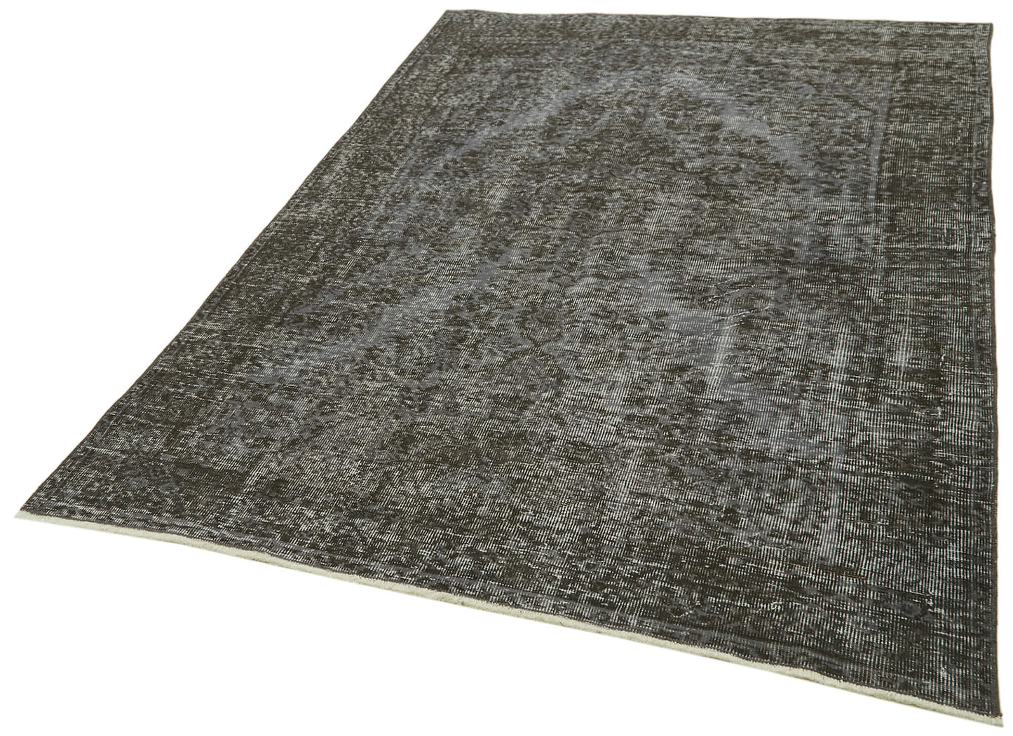 5x8 Grey Overdyed Rug - 41235