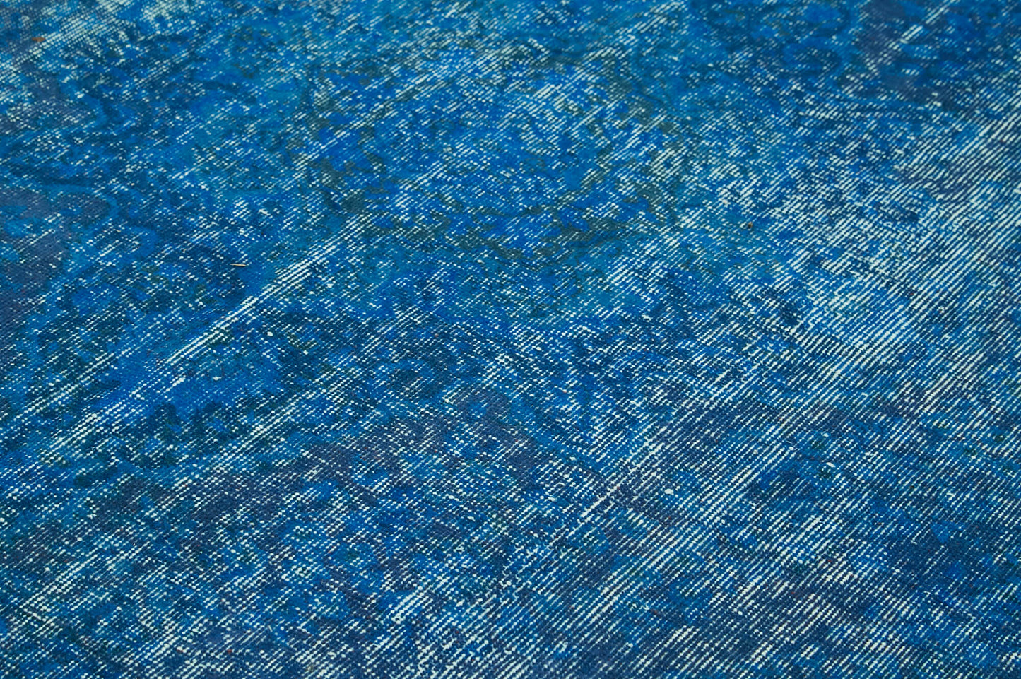 7x10 Blue Overdyed Rug - 41244