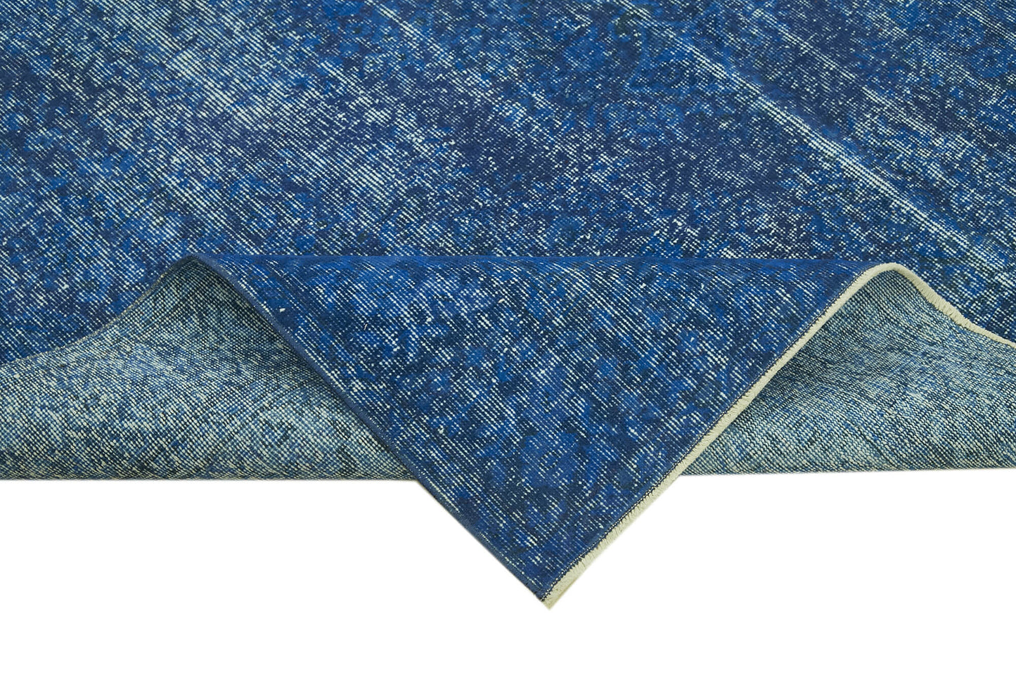 7x10 Blue Overdyed Rug - 41244