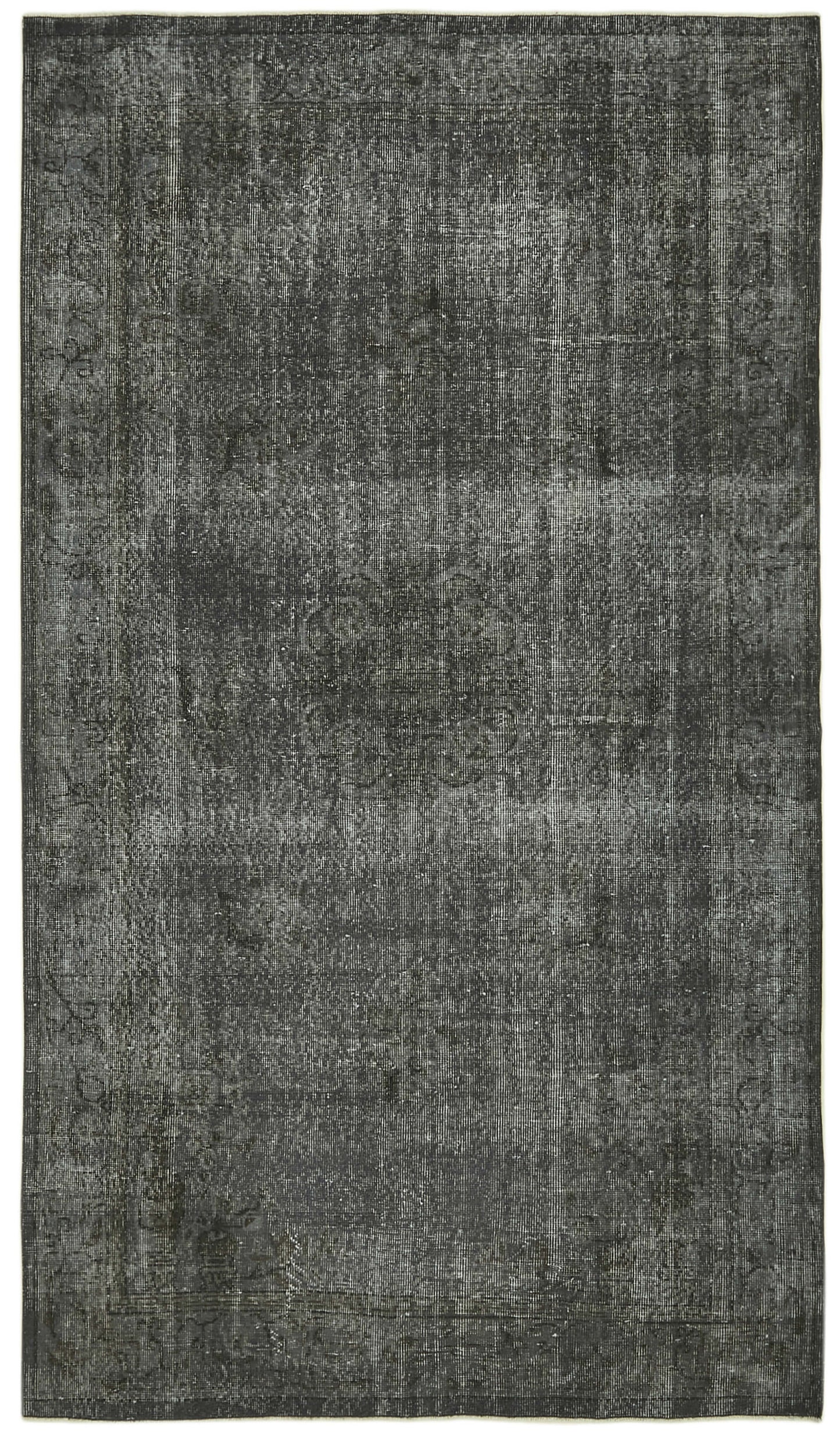 5x9 Grey Overdyed Rug - 41254