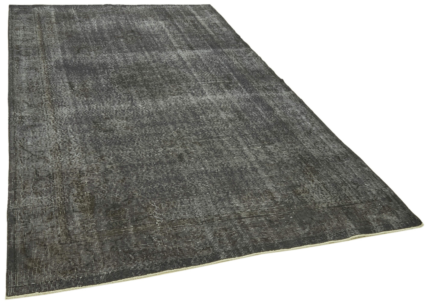 5x9 Grey Overdyed Rug - 41254