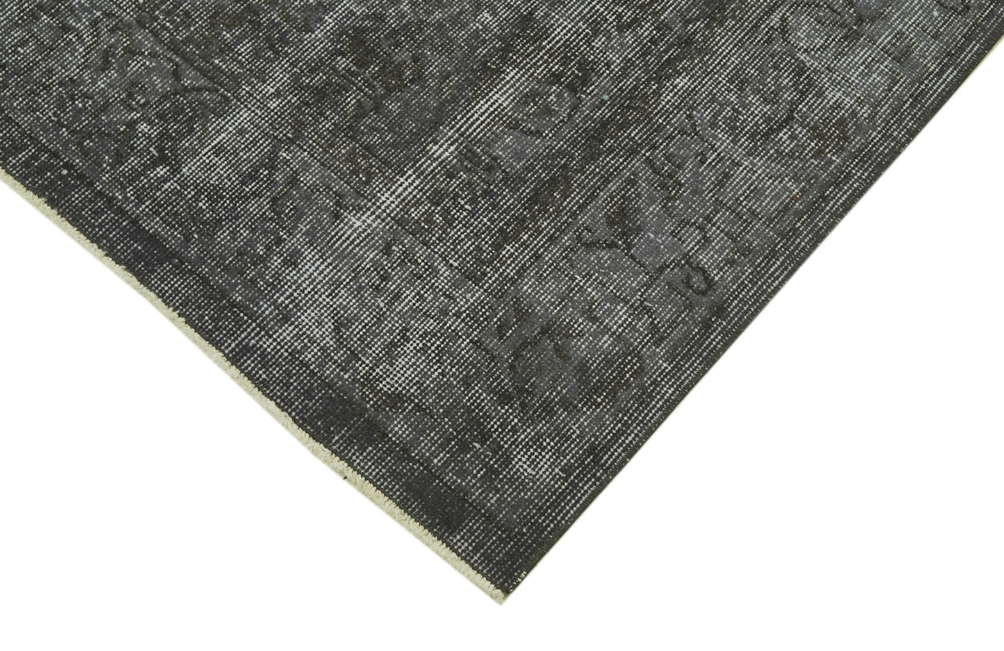 5x9 Grey Overdyed Rug - 41254