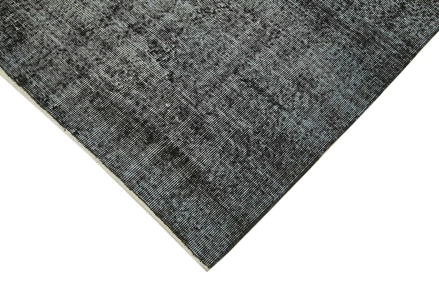 6x10 Black Overdyed Rug - 41256