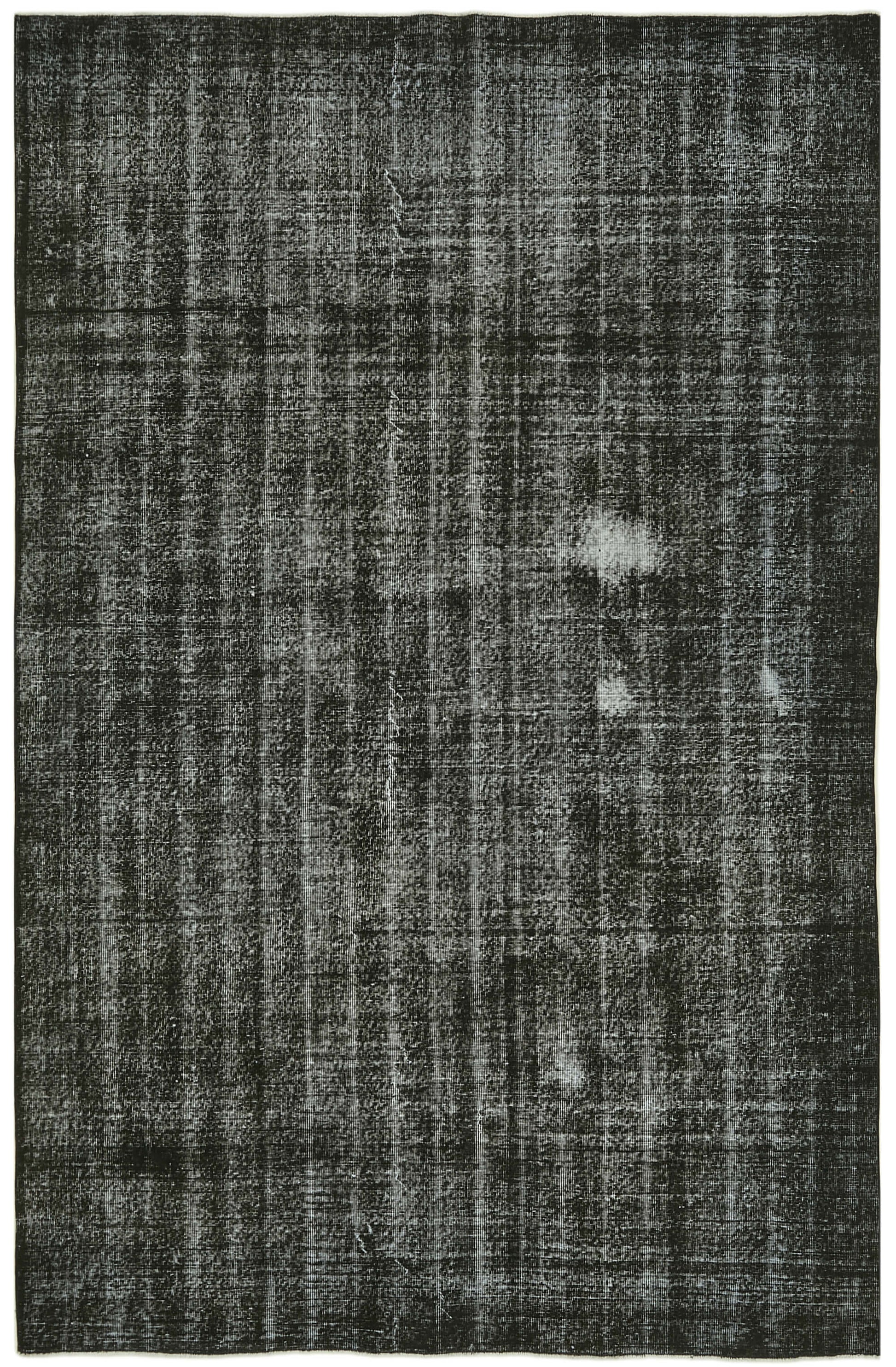 6x10 Black Overdyed Rug - 41260