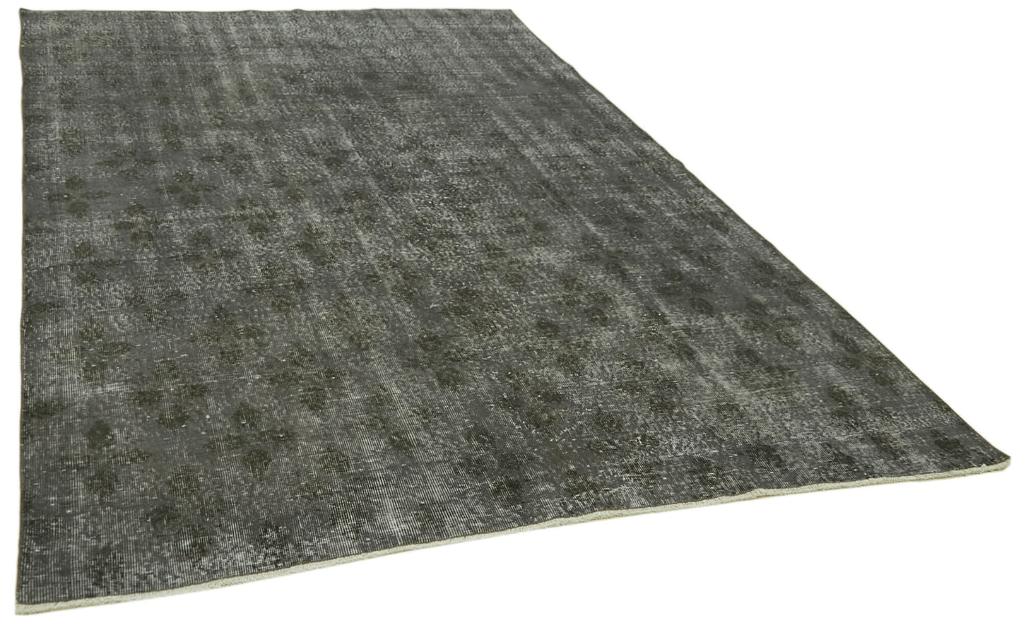 7x10 Grey Overdyed Rug - 41263