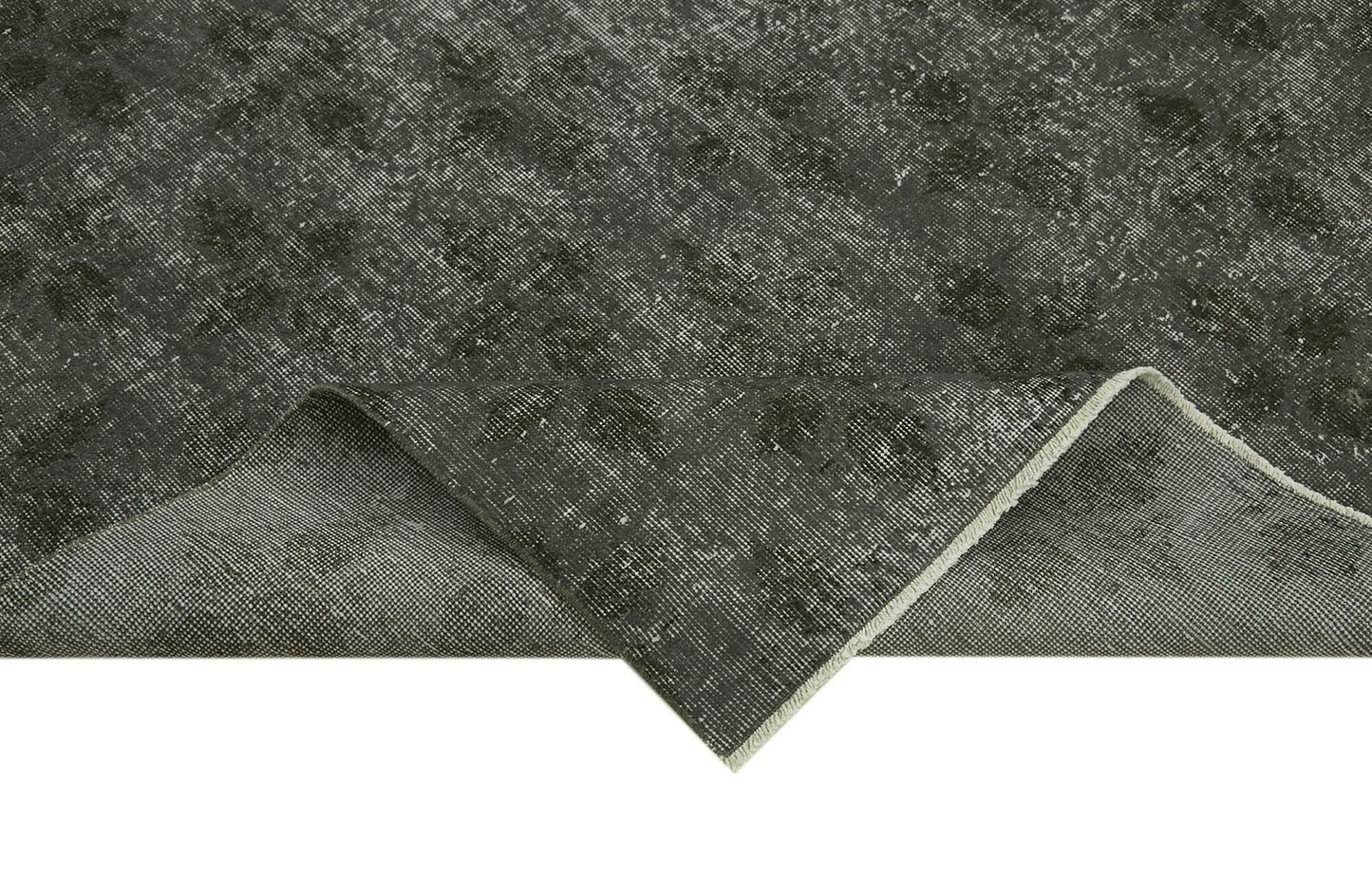 7x10 Grey Overdyed Rug - 41263