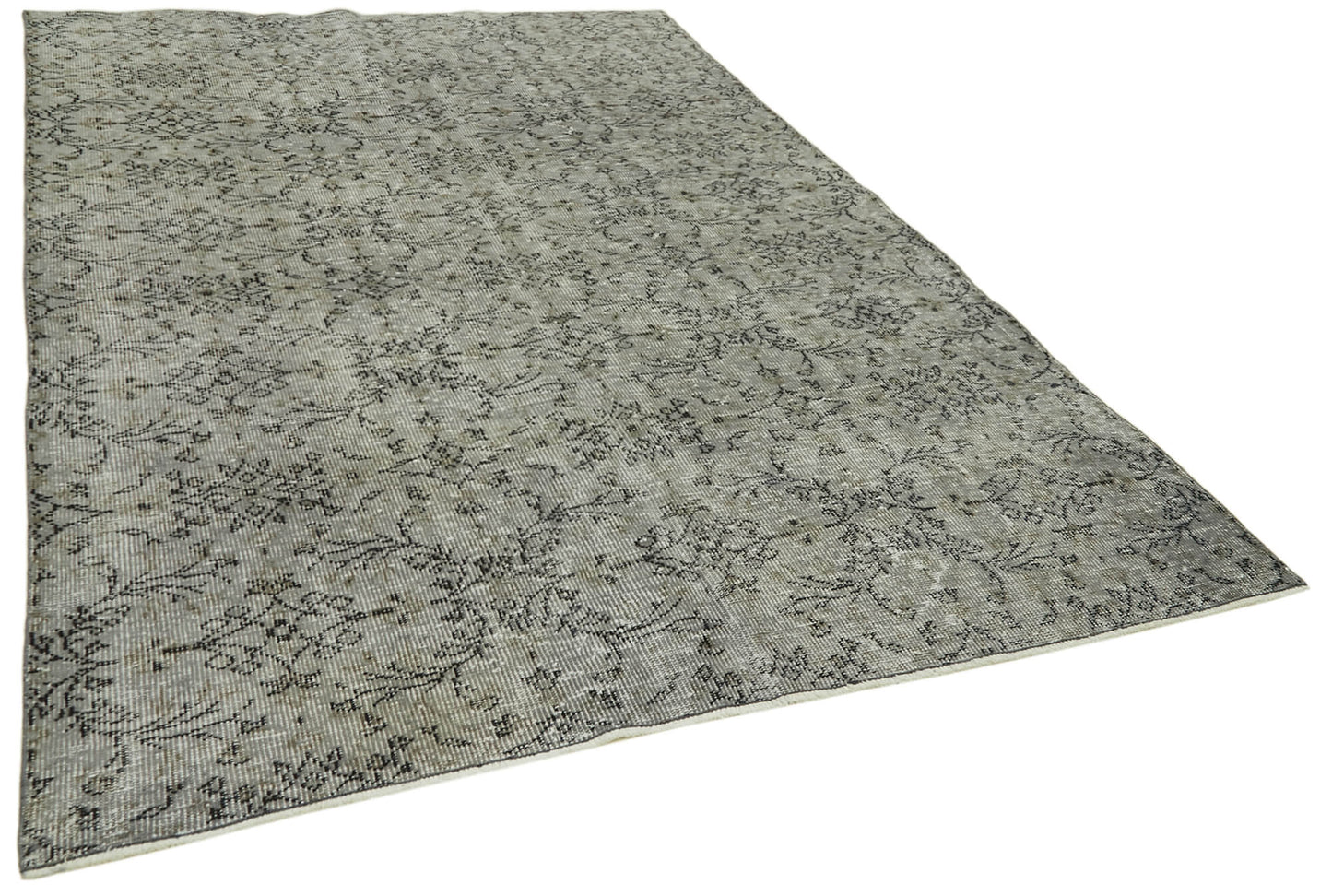 6x9 Grey Overdyed Rug - 41274