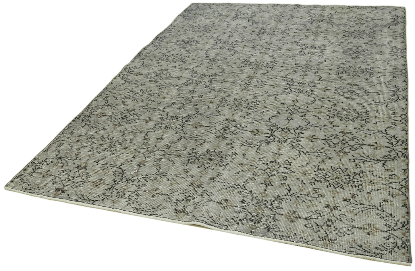 6x9 Grey Overdyed Rug - 41274