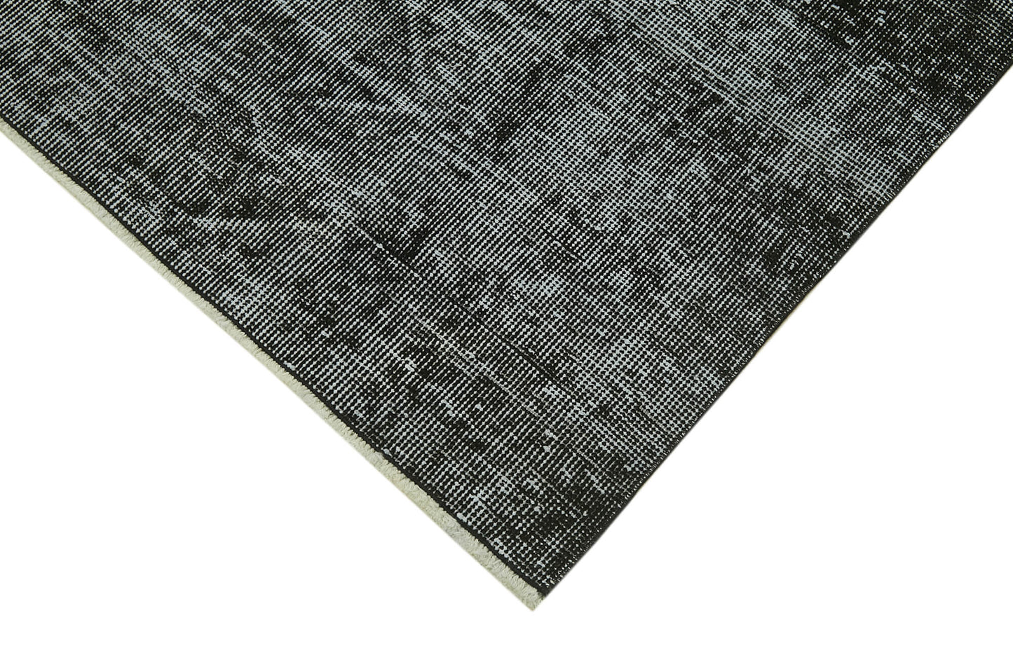 6x9 Black Overdyed Rug - 41278